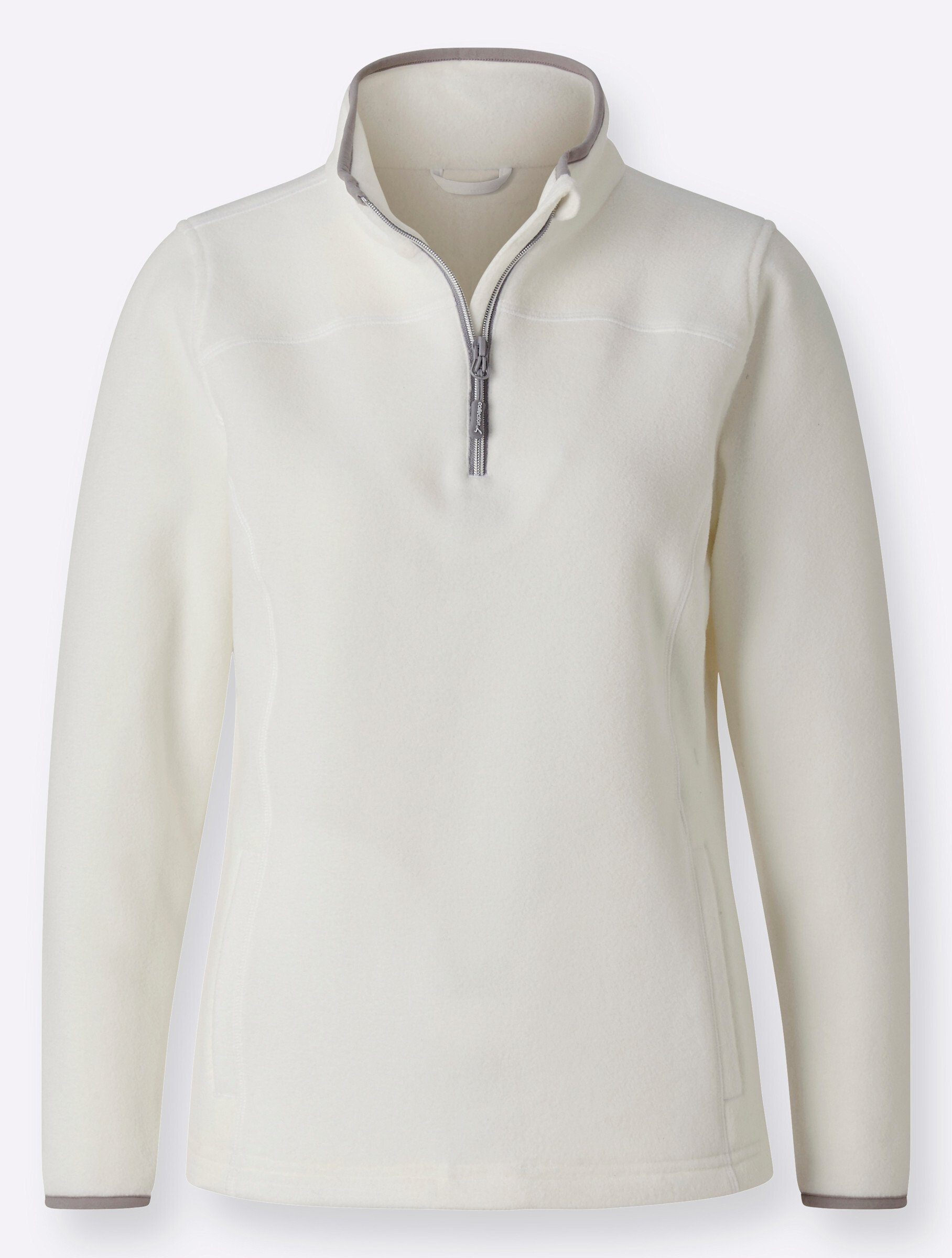 Fleeceshirt Fleece-Shirt Langarm