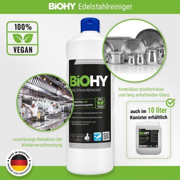 BiOHY Edelstahlreiniger 1 x 250 ml Flasche Vollwaschmittel (1-St)