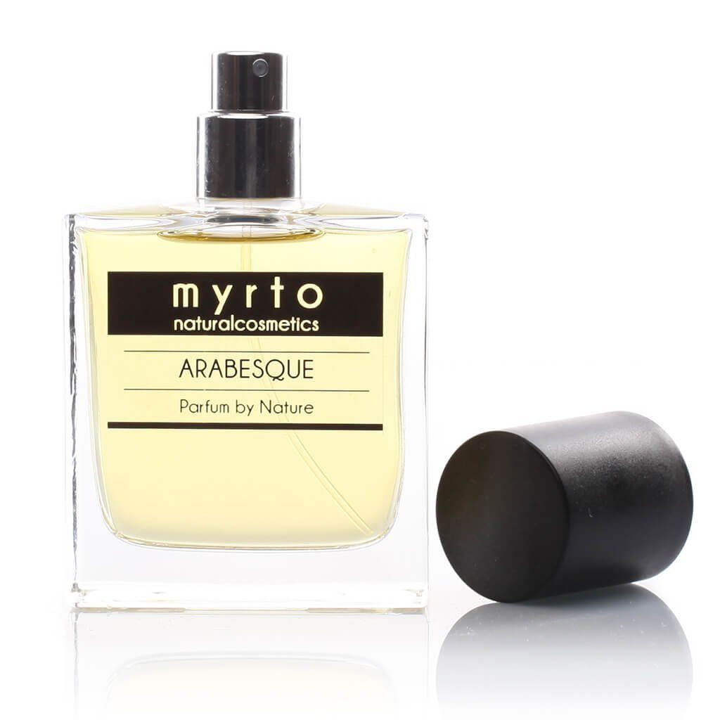 myrto Naturkosmetik Eau de Parfum Bio Natur Parfum ARABESQUE - unisex, Glasflakon, Handmade, reine ätherische Öle