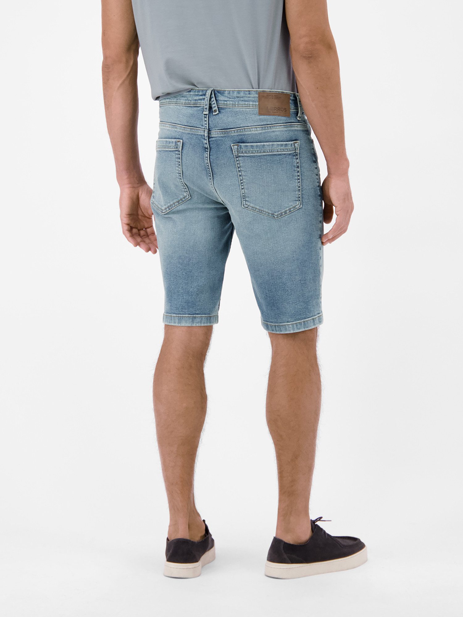 LERROS Shorts Denim Bermuda aus flexiblem Baumwollmischgewebe