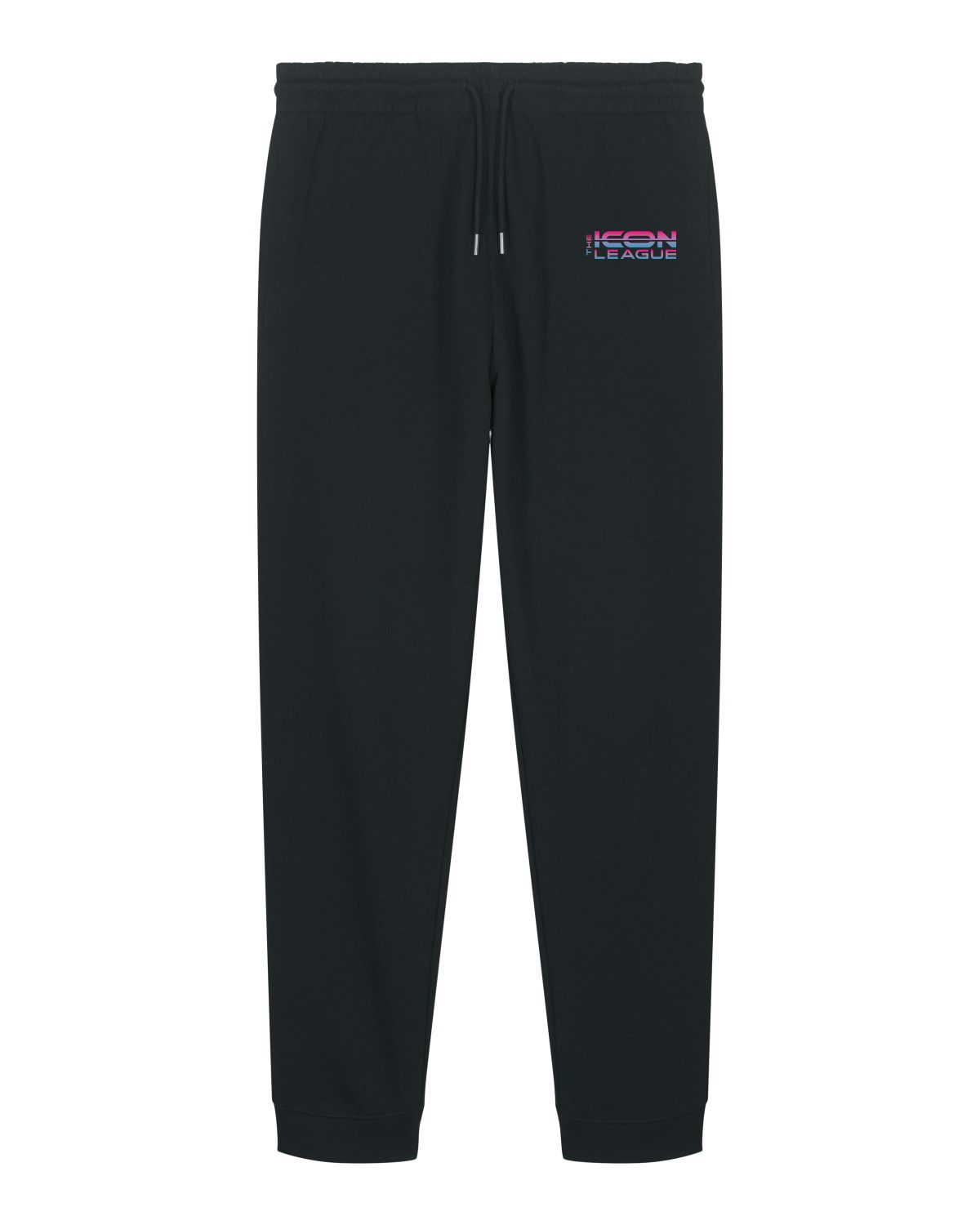 THE ICON LEAGUE Jogginghose Trainingshose für Herren Damen und Jugendliche (1er Set, 1x Hose) Elastischer Bund mit Kordelzug und gerippten Beinabschlüssen
