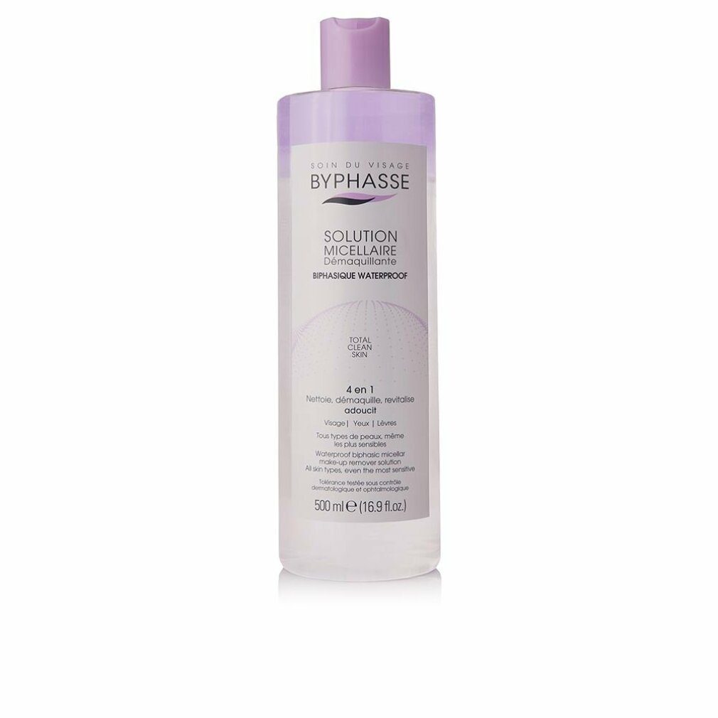 Byphasse Make-up-Entferner Solución Micelar Desmaquillante Bifásica Waterproof 500ml