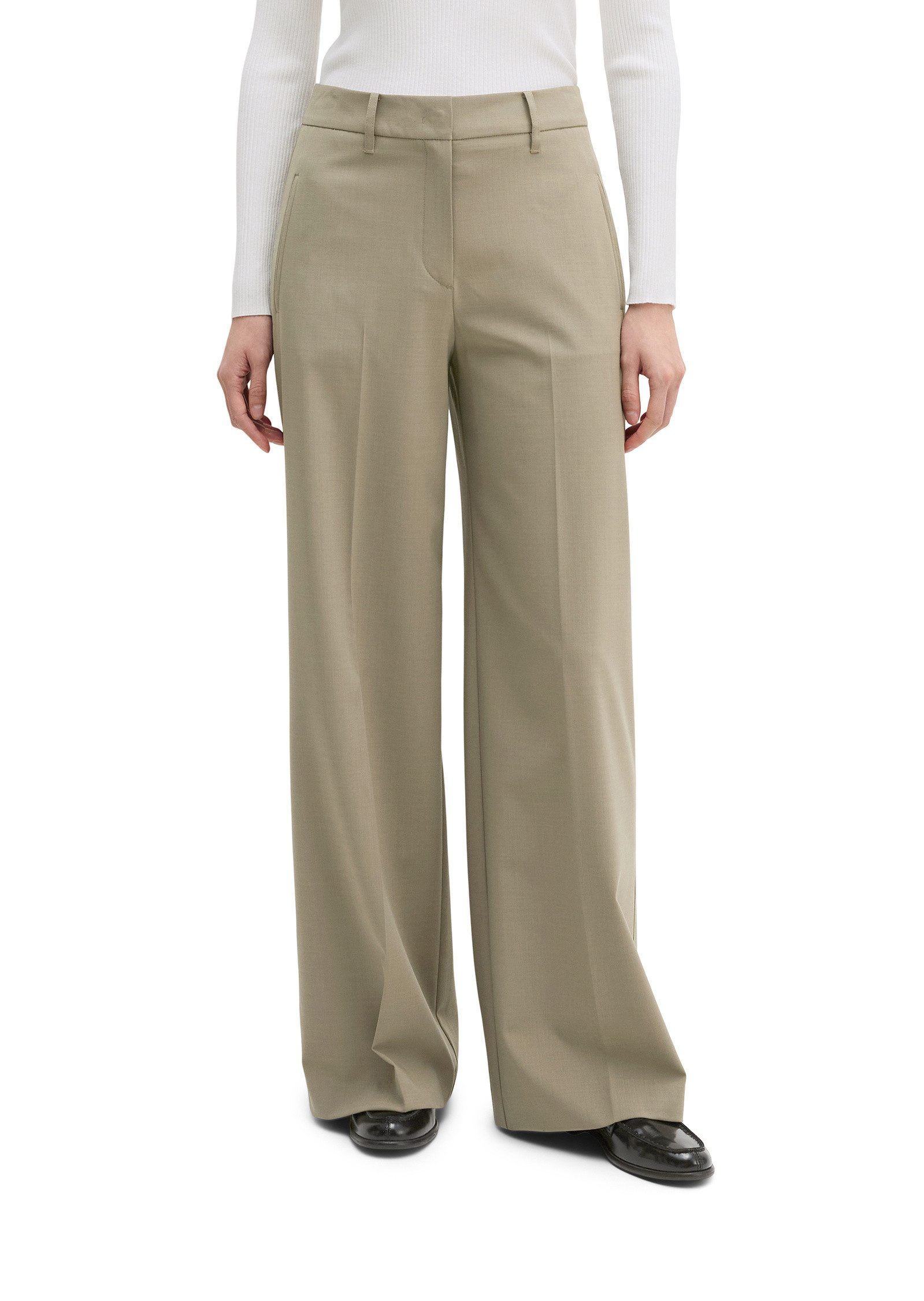 Marc O'Polo Chinohose aus Wool-Stretch