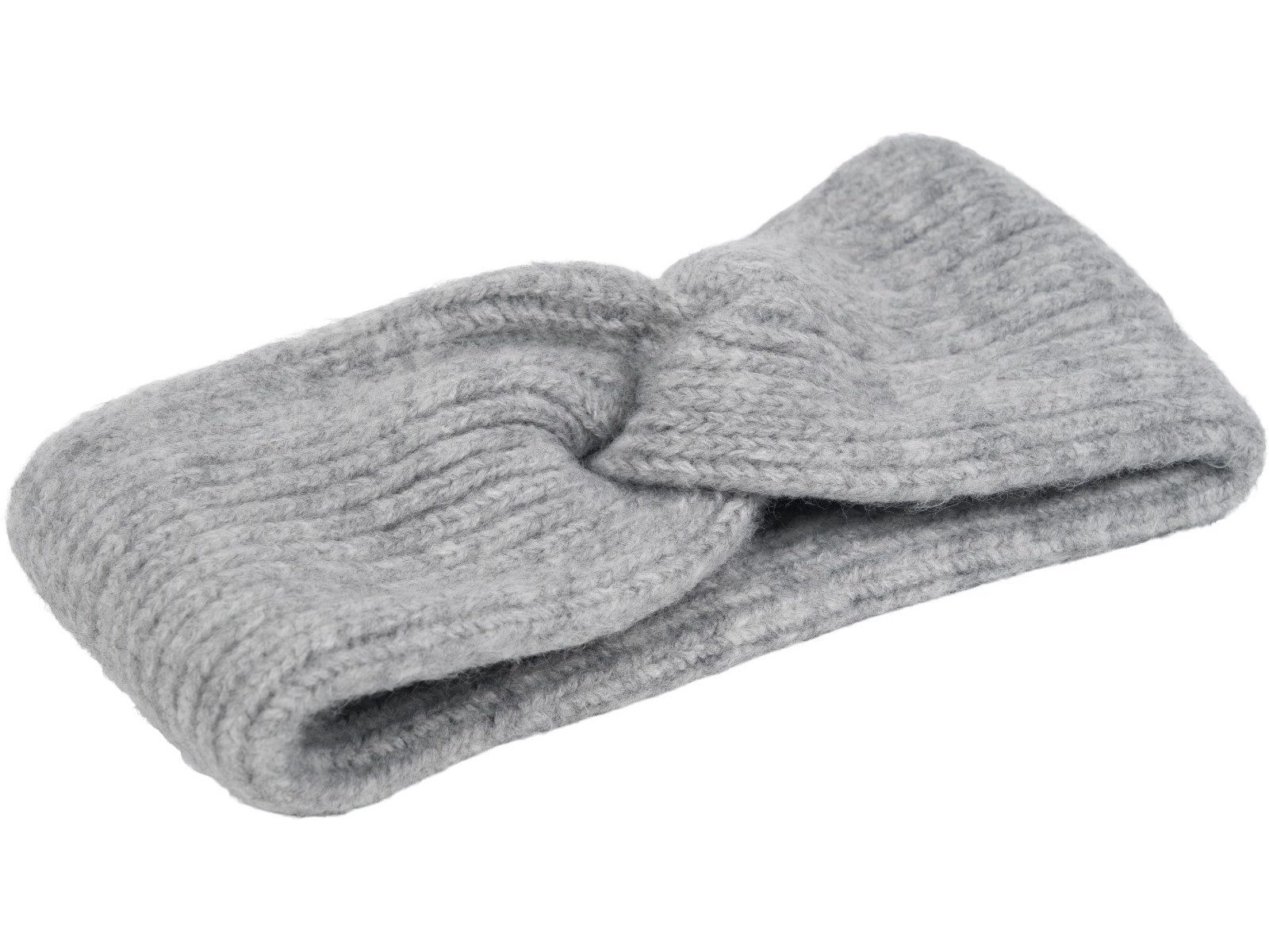styleBREAKER Stirnband Strick Stirnband Rippenmuster Twist Knoten (1-St)