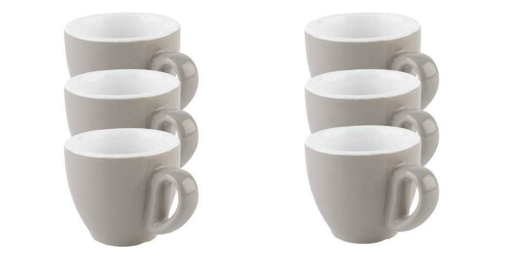 Espressotasse 6er Set Espresso Tassen -SNUG-
