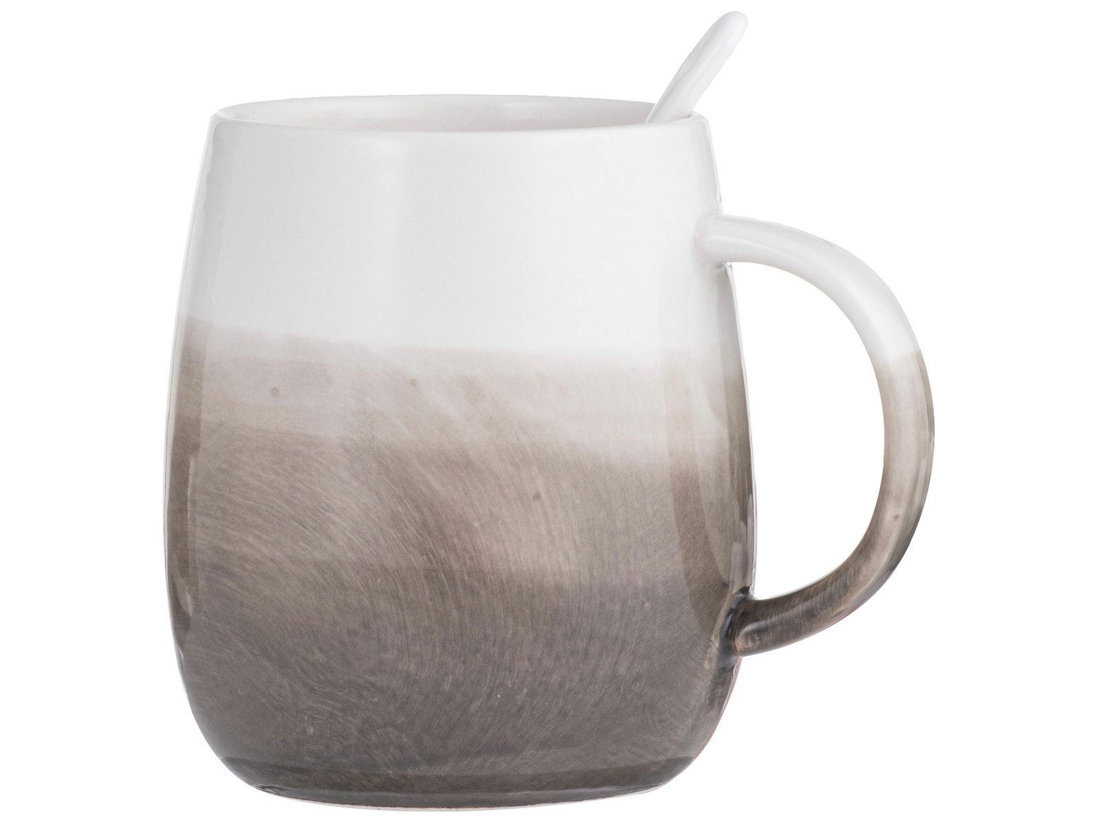 Ladelle Becher Immerse schattiert Mokka Becher- & Löffel-Set 12cm, Keramik