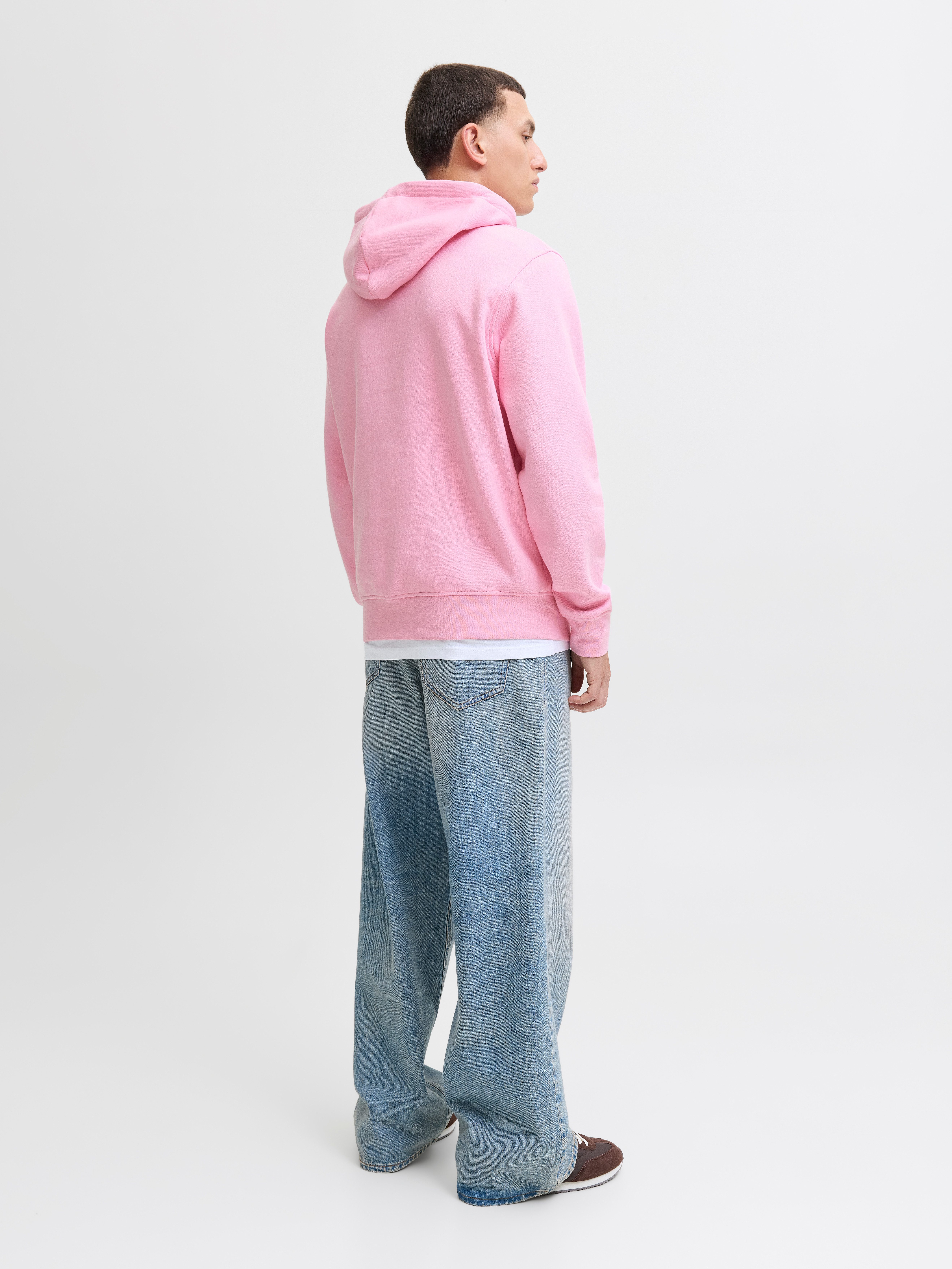 Jack & Jones Kapuzensweatshirt JJESOHO SWEAT HOOD NOOS Baumwollmischung, relaxed fit