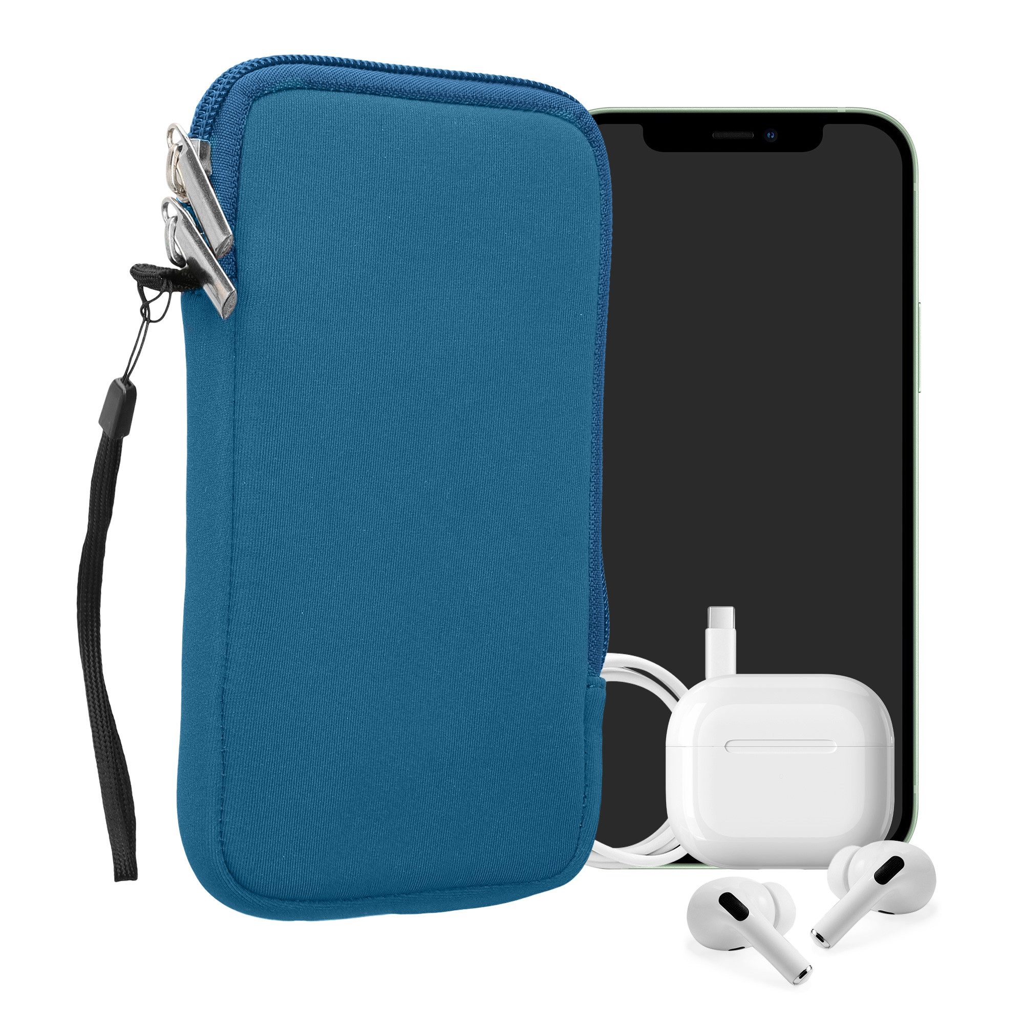 Handyhlle Handy Als Handtasche Blaue Handytaschen Zum Umhngen Online  Kaufen OTTO