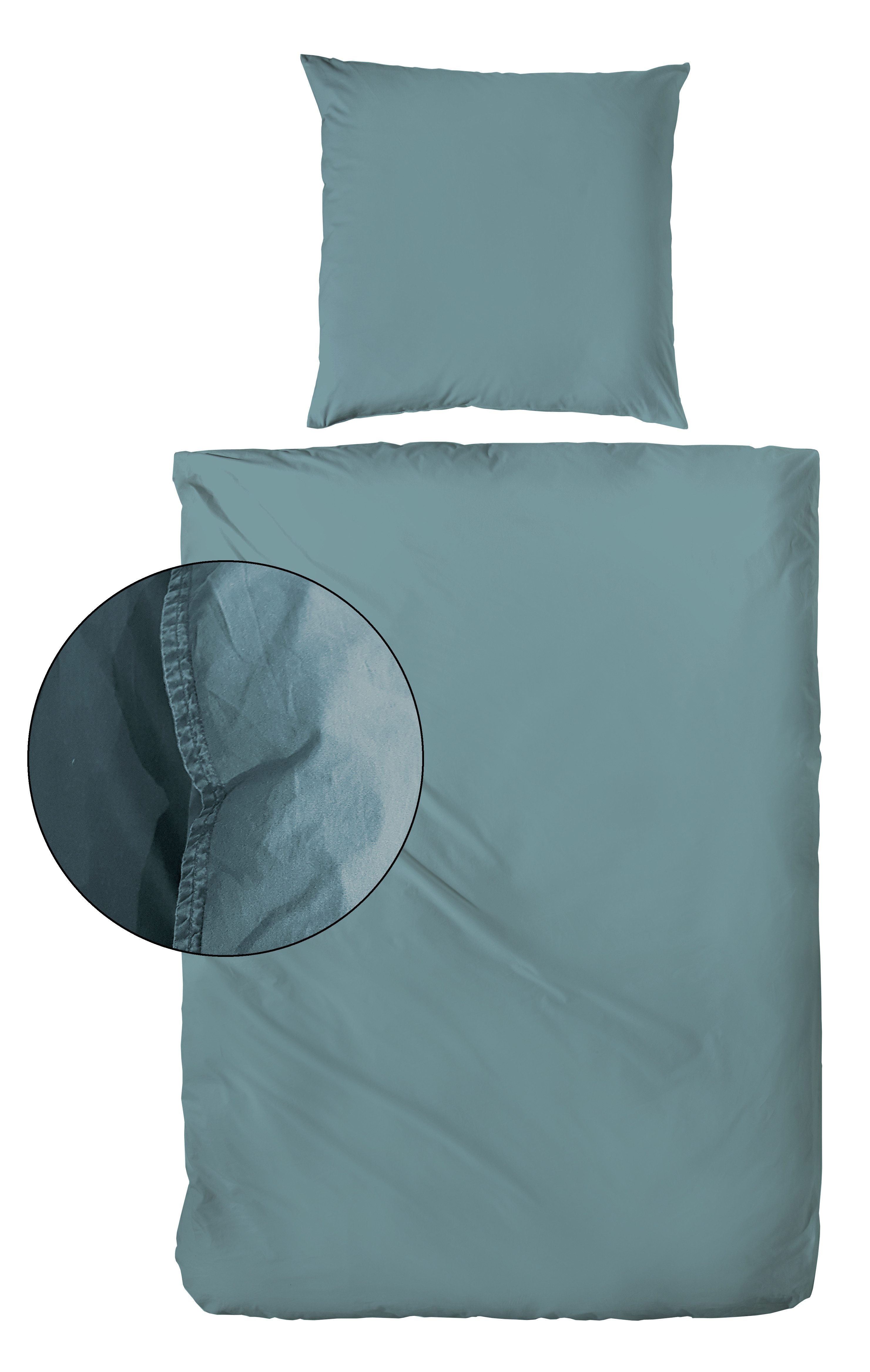 Primera Bettwäsche Stone-Washed in Gr. 135x200, 155x220 oder 200x200 cm, Renforcé, 2 teilig, 100% Baumwolle, Bettwäsche in feinem Knitterlook, weicher Griff. Reduzierter Preis € 30,15. Unverbindliche Preisempfehlung € 44,95