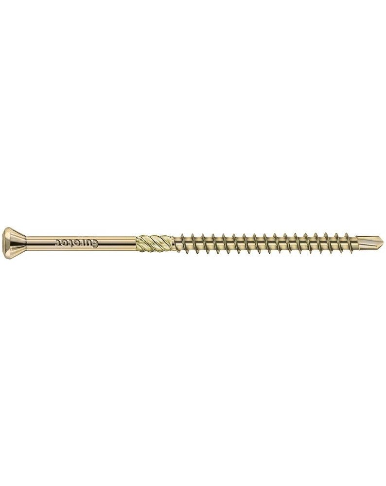Eurotec Schraube Hobotec, Stahl gelb verzinkt, Zierkopf TX10, (500 St)