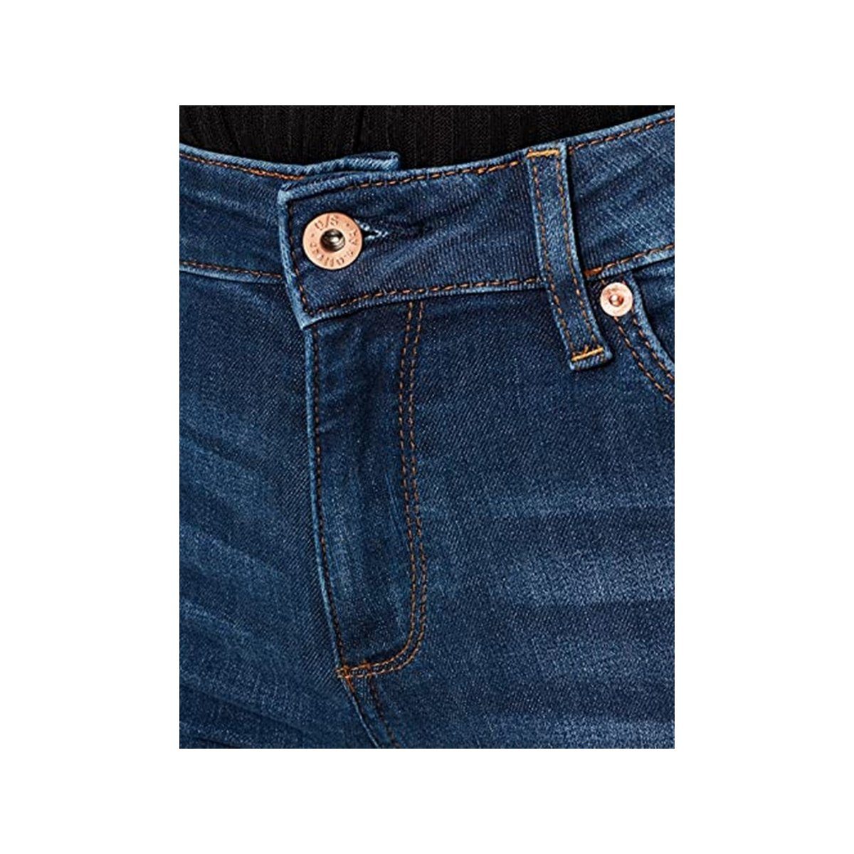 QS 5-Pocket-Jeans dunkel-blau (1-tlg)