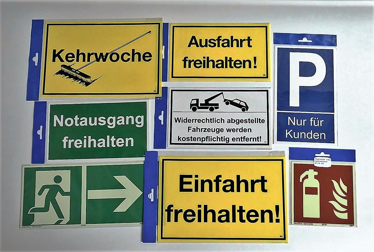 Hermann Schütz Hinweisschild Wer hier parkt wird angezeigt 200 x 300 mm Kunststoff, (1 St)