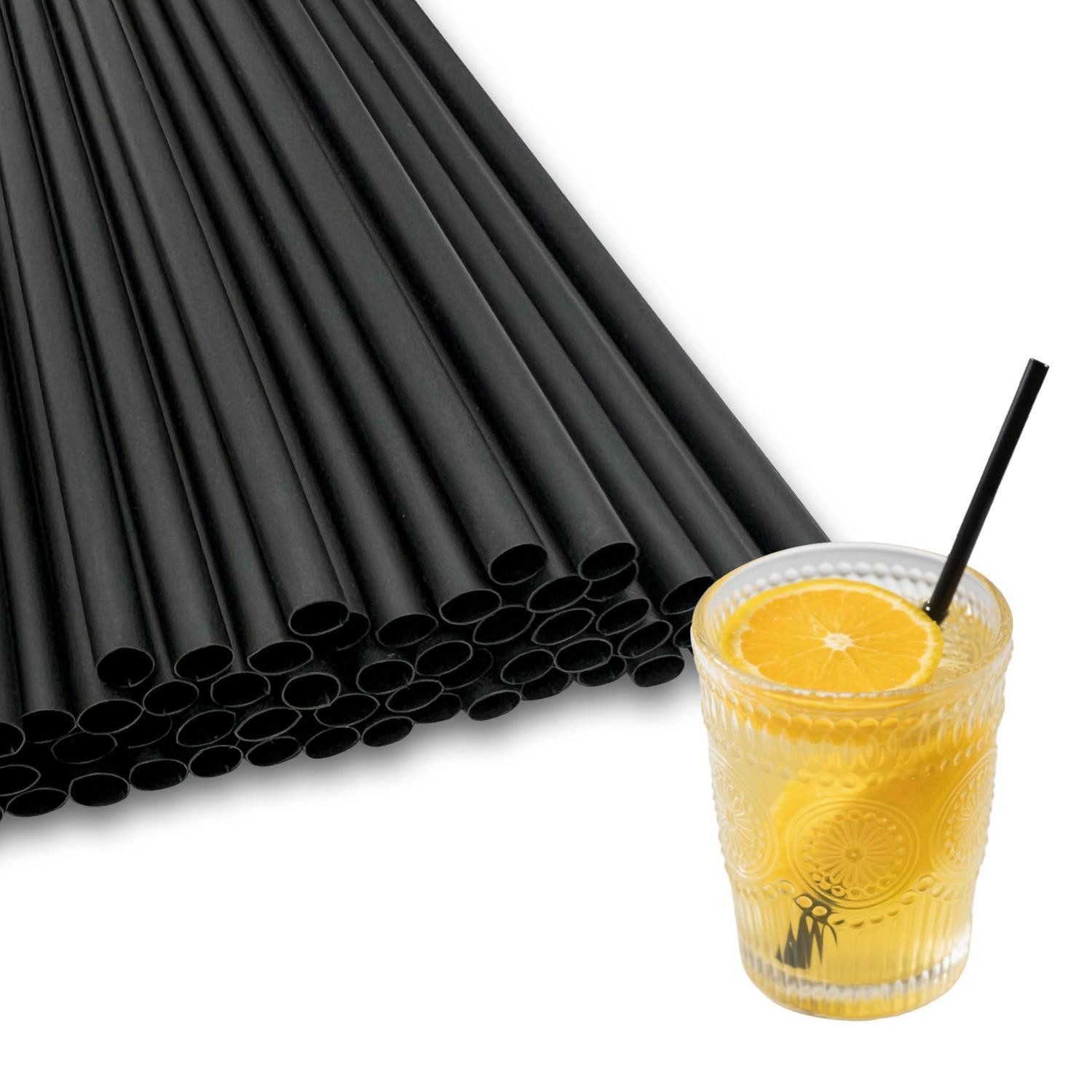 Schwarze Plastik Strohhalme online kaufen