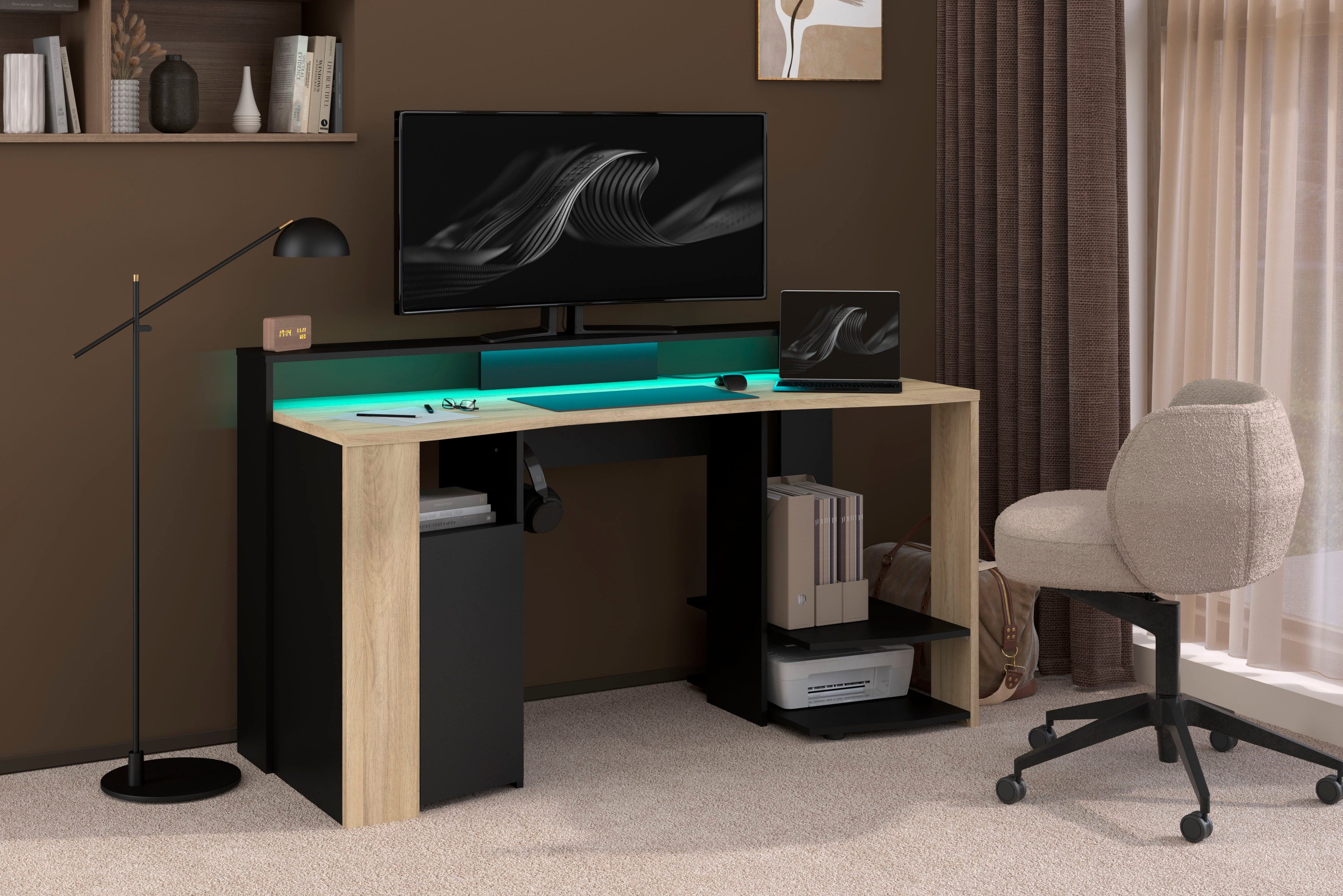 Parisot Gamingtisch Meta 1 (Set, 2-St)