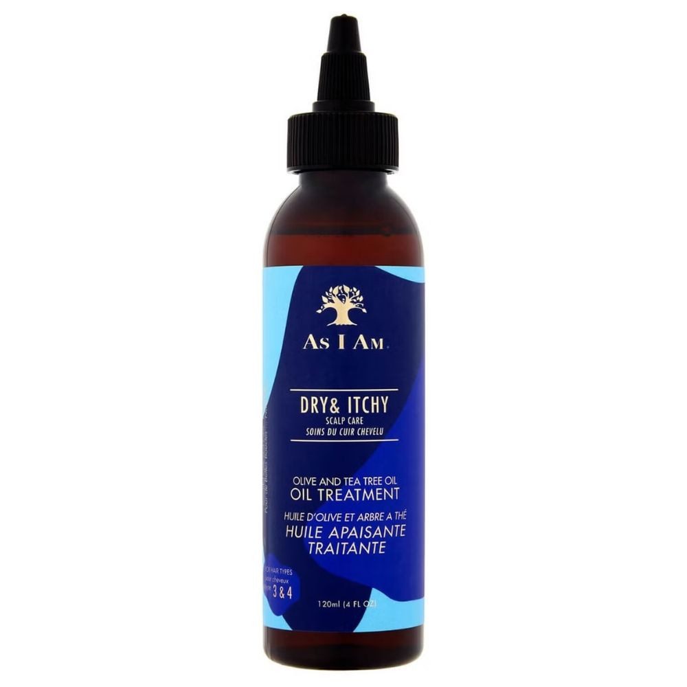 As I Am Haaröl Dry & Itchy Scalp Care Olive & Tea Tree Oil Treatment