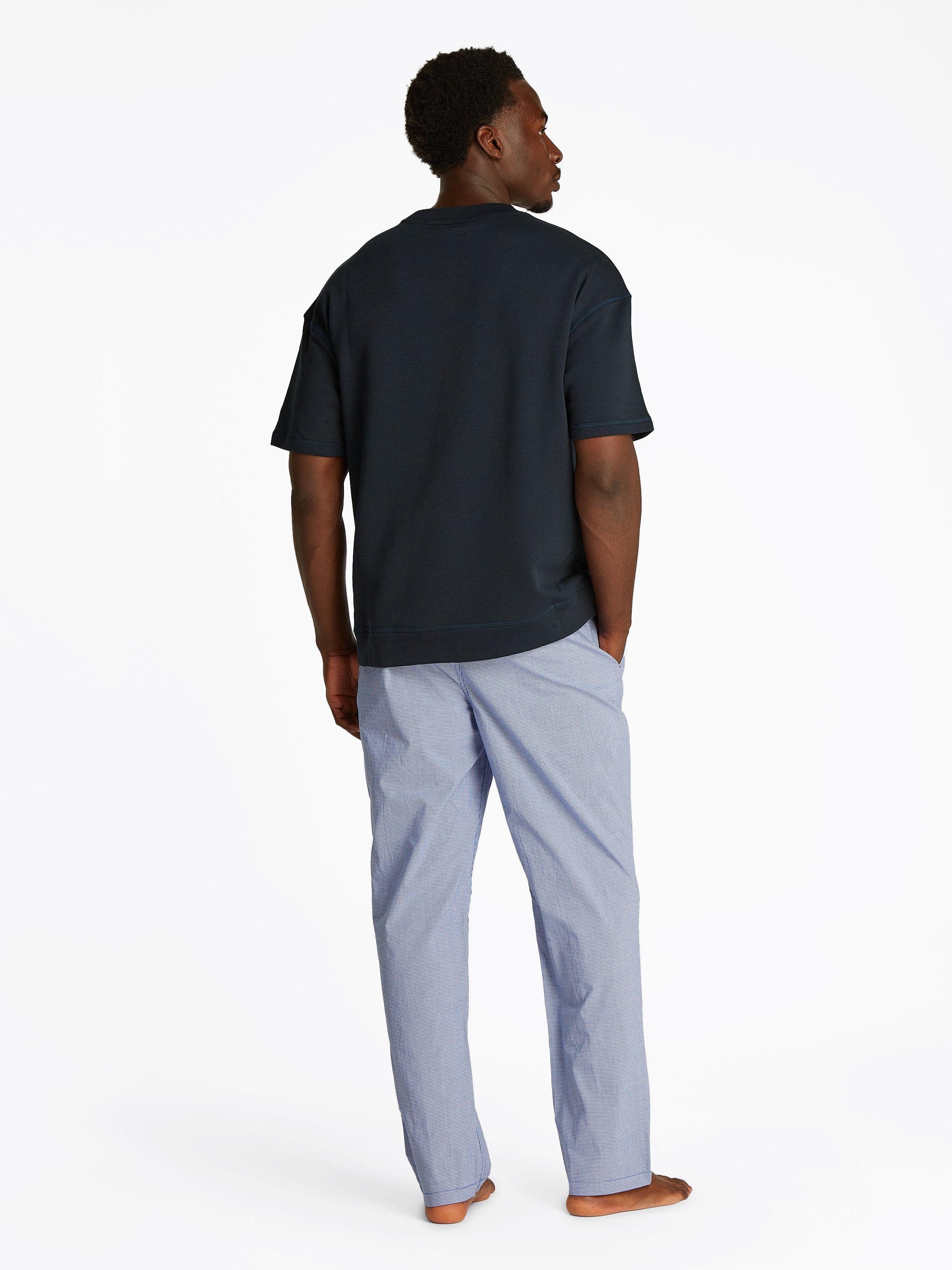 Tommy Hilfiger Underwear T-Shirt SS TRACK TOP mit Logostickerei