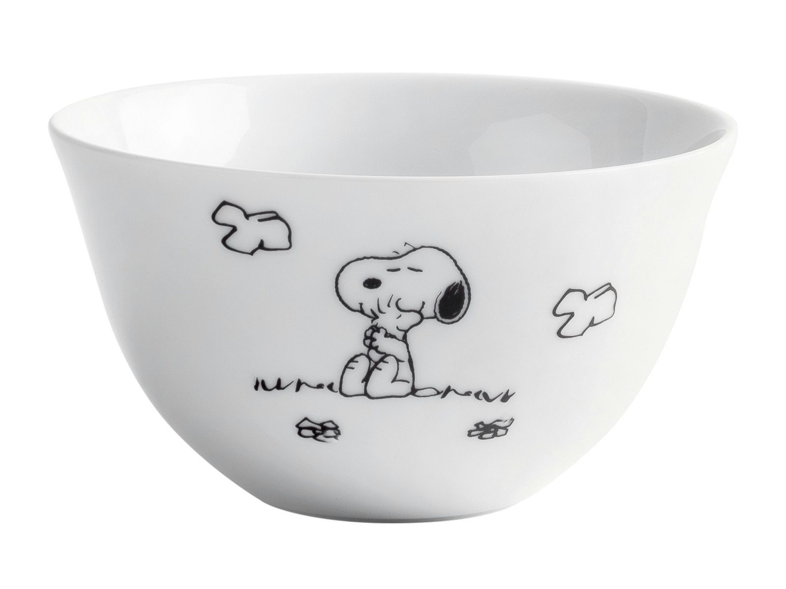 KAHLA Schale Peanuts Flower Schale 0,5l, Porzellan, (Schüsseln & Schalen)