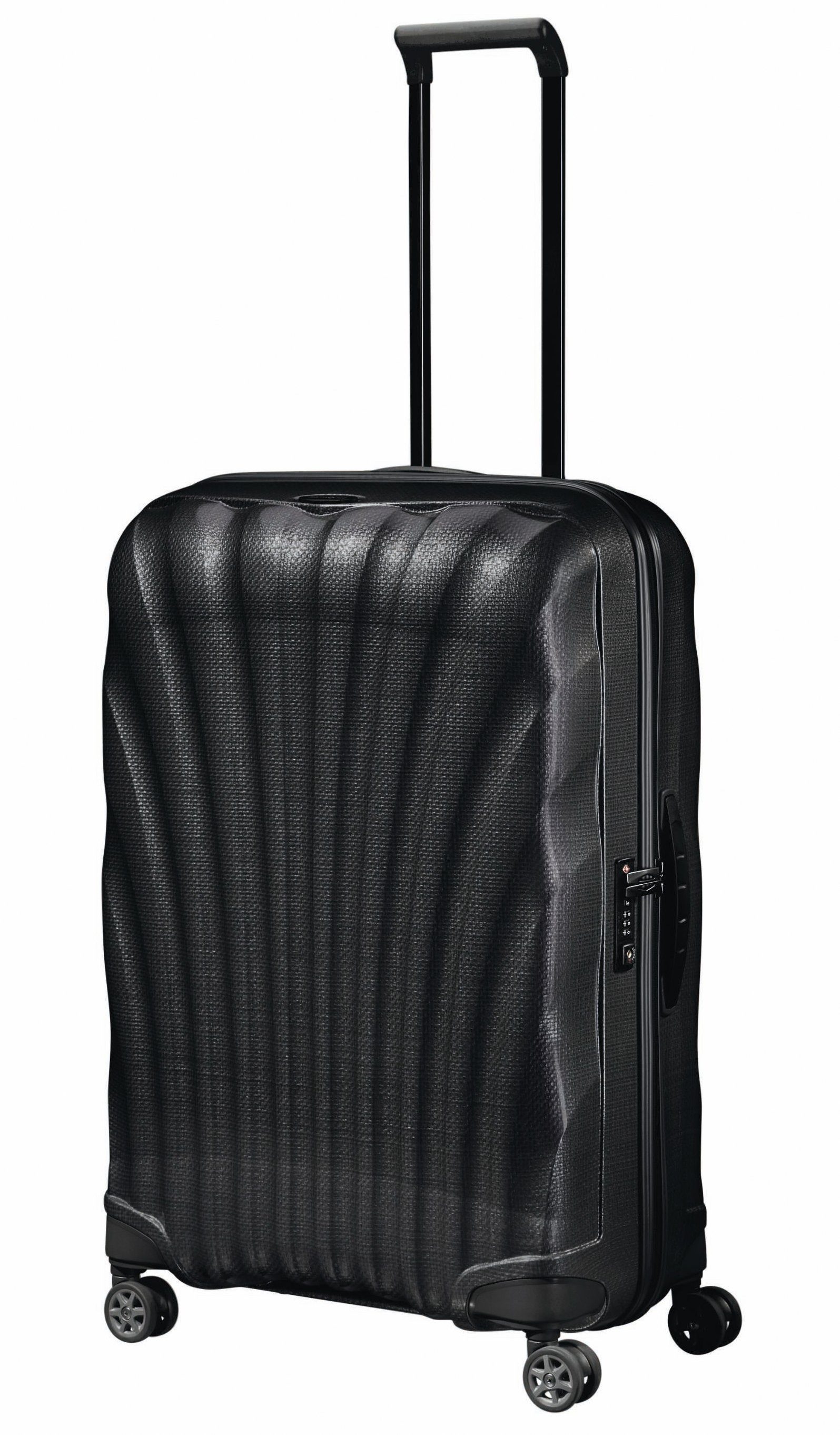 Samsonite Hartschalen-Trolley C-LITE, verschiedene Größen und Farben, 4 Rollen, mit arretierbarem und versenkbarem Druckknopf-Trolleysystem
