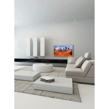 Hama Fix Slim TV Wandhalterung Flach 32" bis 65" Monitor-Halterung, (Wand-Halter Alle VESA-Formate bis 400x400 für Monitor 32"-65" Zoll)