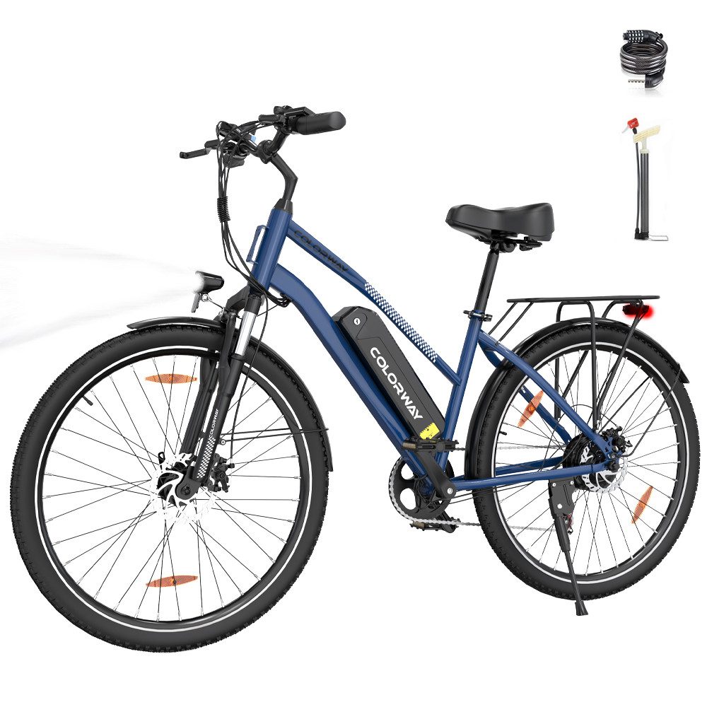 E-Bike Mountainbike Colorway - BK27 28 ZOLL ELEKTRO-Trekkingrad Pedelec 40-100KM range