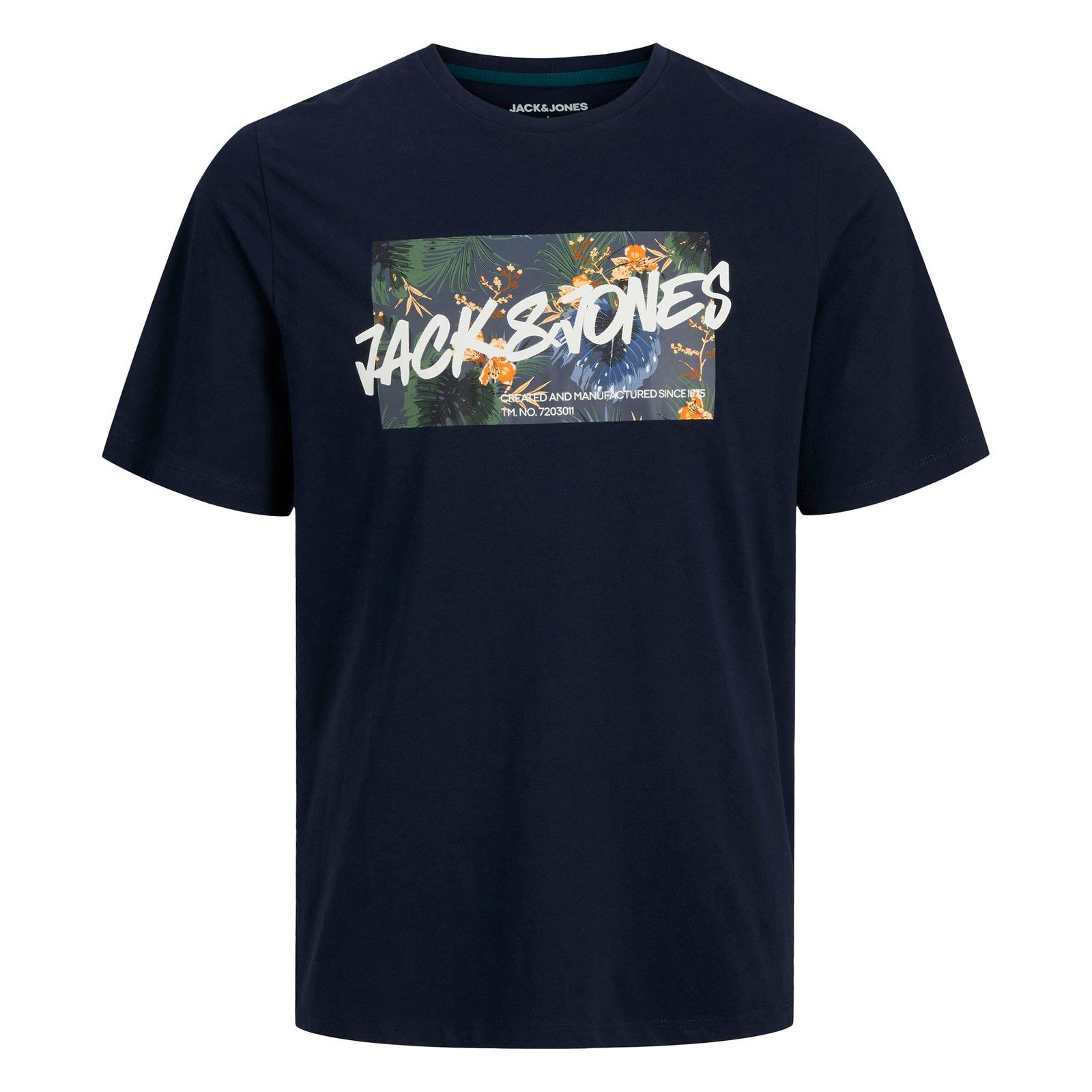 Jack & Jones T-Shirt JJHAWAII Shape Tee SS Crew Neck LN mit Rundhalsausschn günstig online kaufen