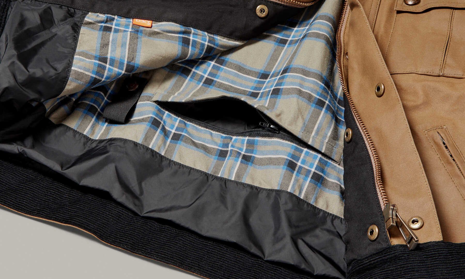 Belstaff Motorradjacke Brooklands Motorrad Wachsjacke