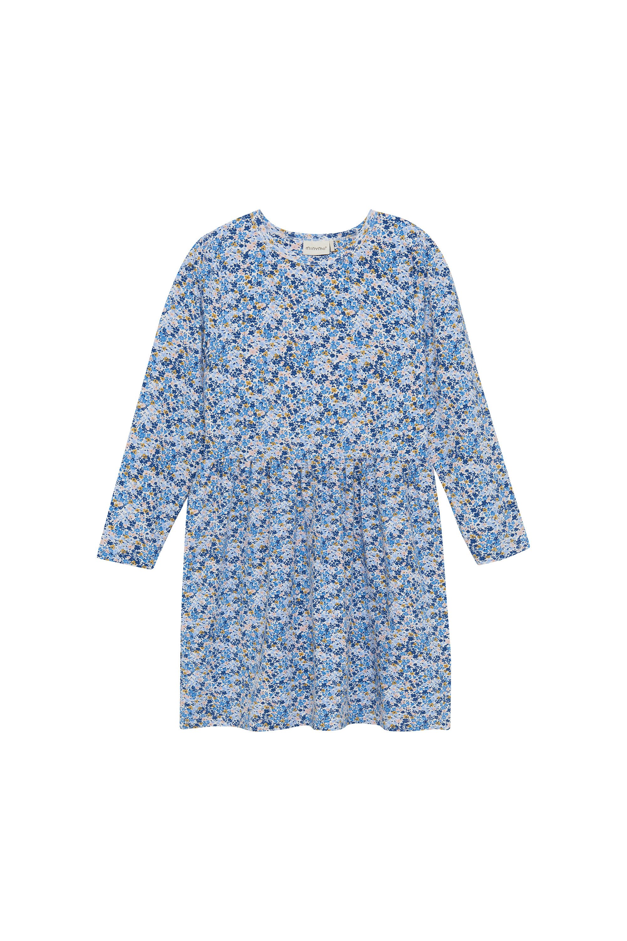 Minymo Sommerkleid MIDress LS AOP geblümtes