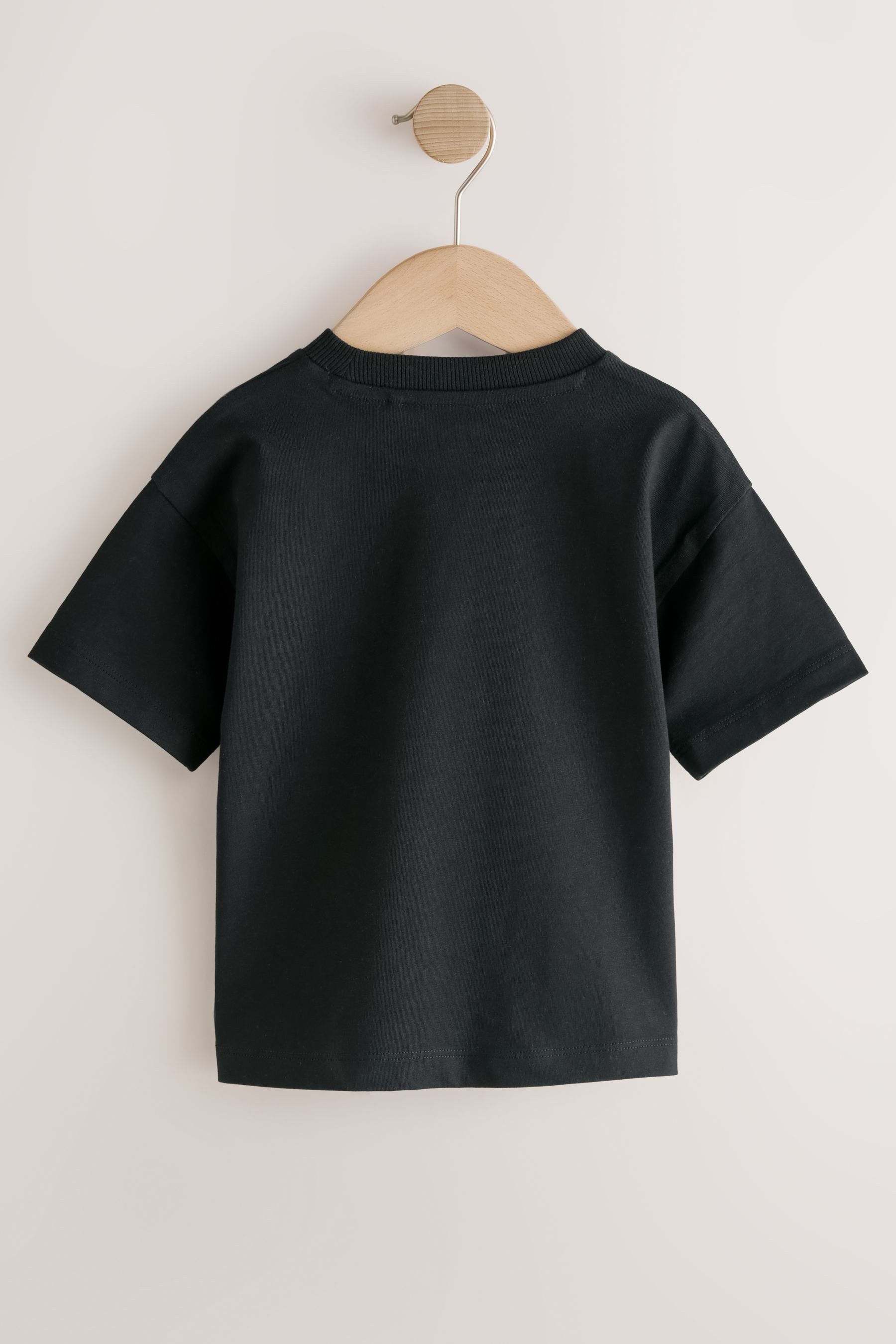 Next T-Shirt Kurzärmelige T-Shirts, 2er-Pack, uni (1-tlg) – Bild 5 von 5