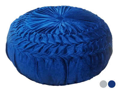 soma Sessel Soma Sitzkissen Bodenkissen rund Pouf Velour Sitzpouf Samt Ø 45 cm Höh, Stuhl Sessel Sitzplatz Sitzmöbel