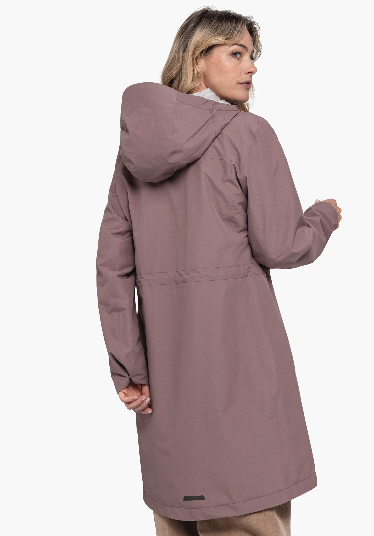 Schöffel Regenmantel Urban Coat Style Bohorok WMS CS Funktionsparka, Outdoormantel wasserdicht