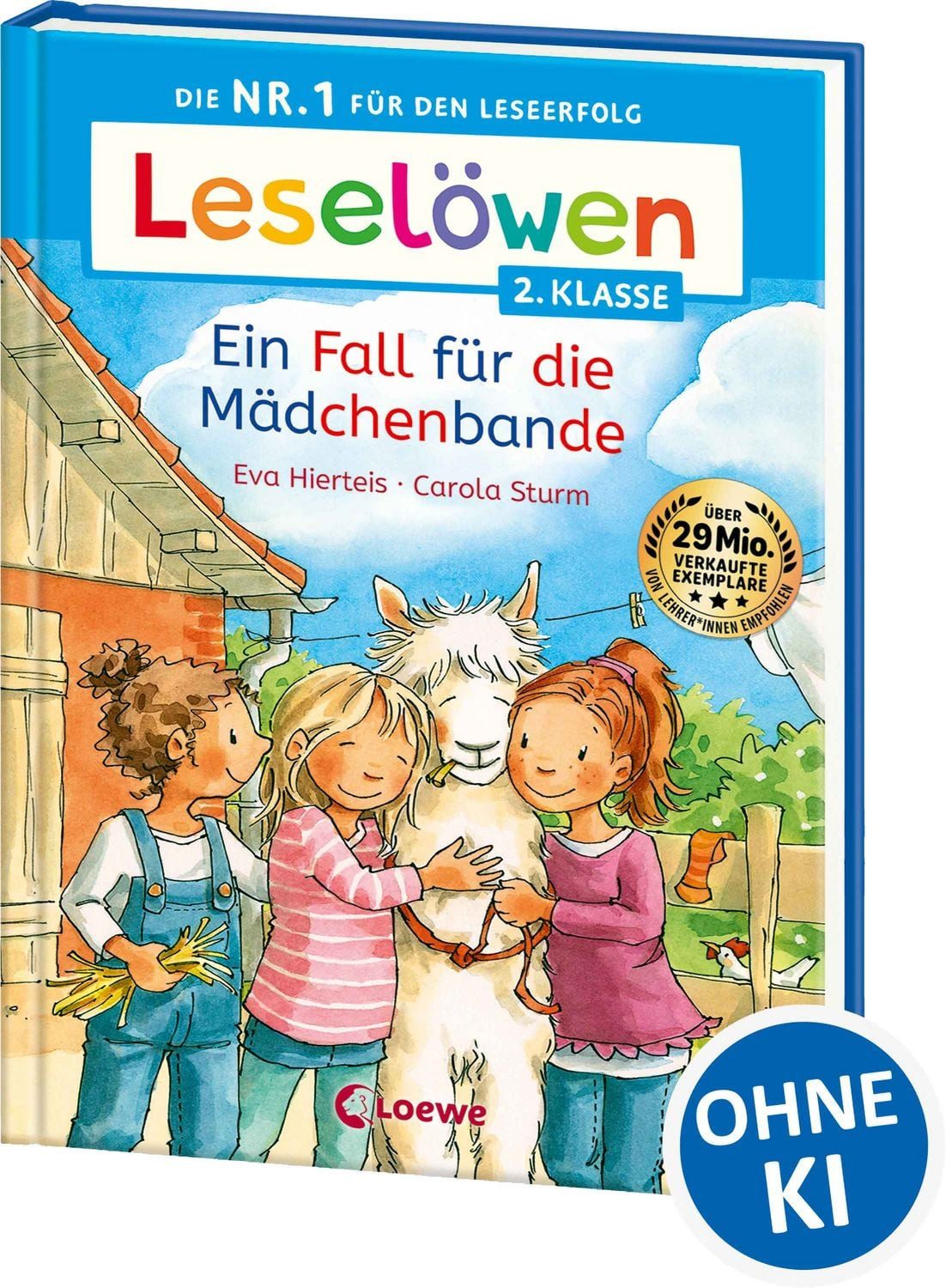 Leselöwen 2. Klasse - Ein Fall für die Mädchenbande / Eva Hierteis, Erstlesebuch für Kinder ab 7 Jahre