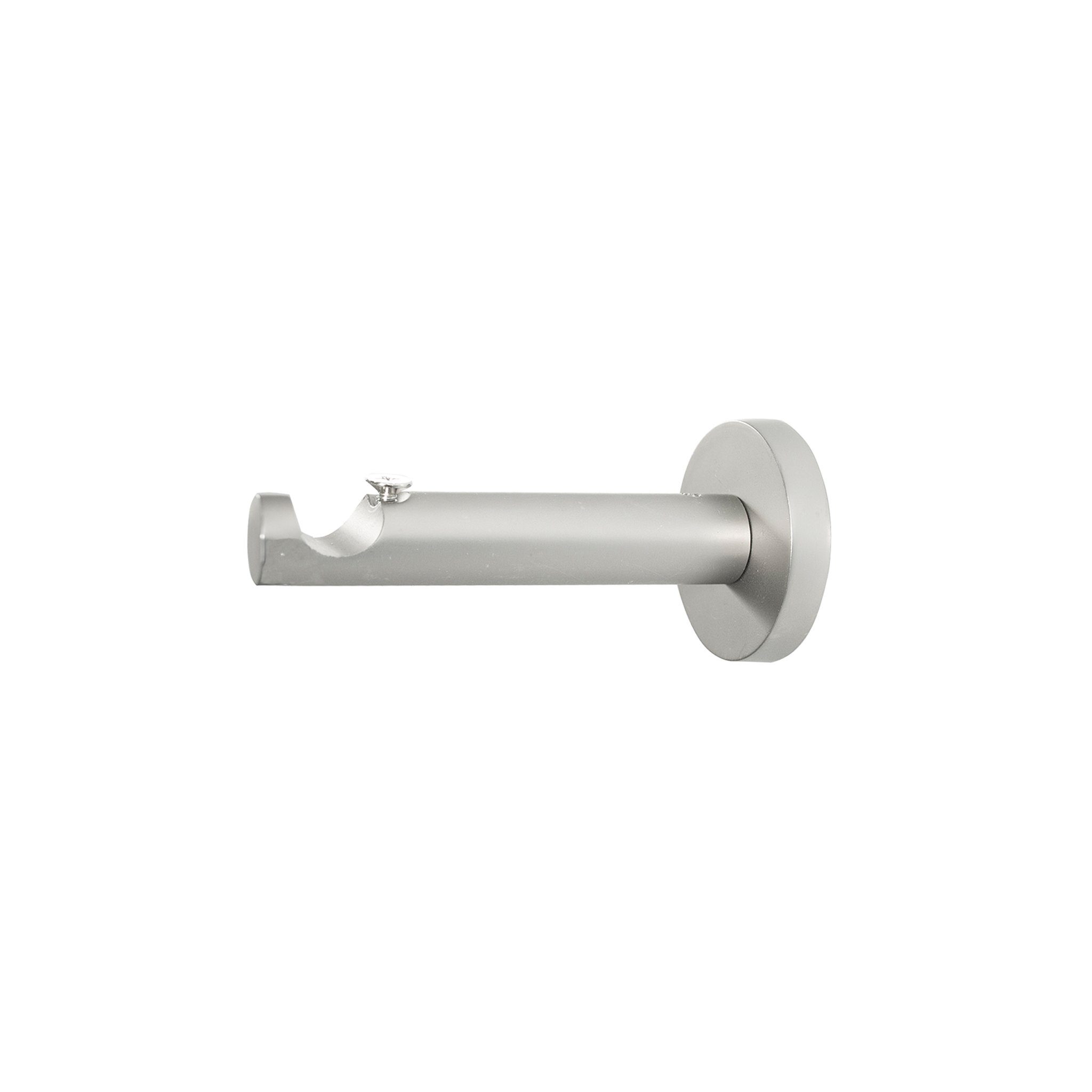 SN DECO GROUP Gardinenstange Stilgarnitur Zürich, Ø 25 mm, 1-läufig, fixmaß, Verschraubt, Stahl, Komplettset mit Ringen
