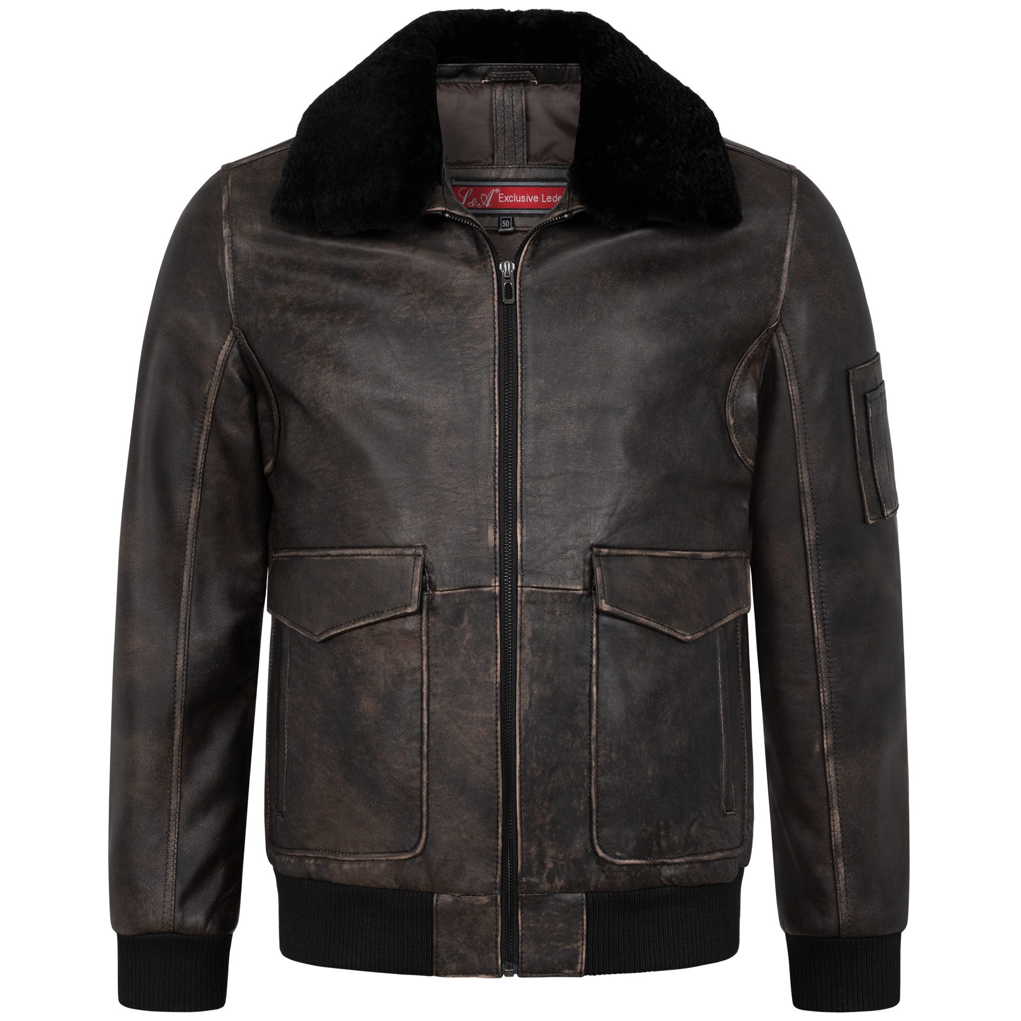 Lederjacke Stefano