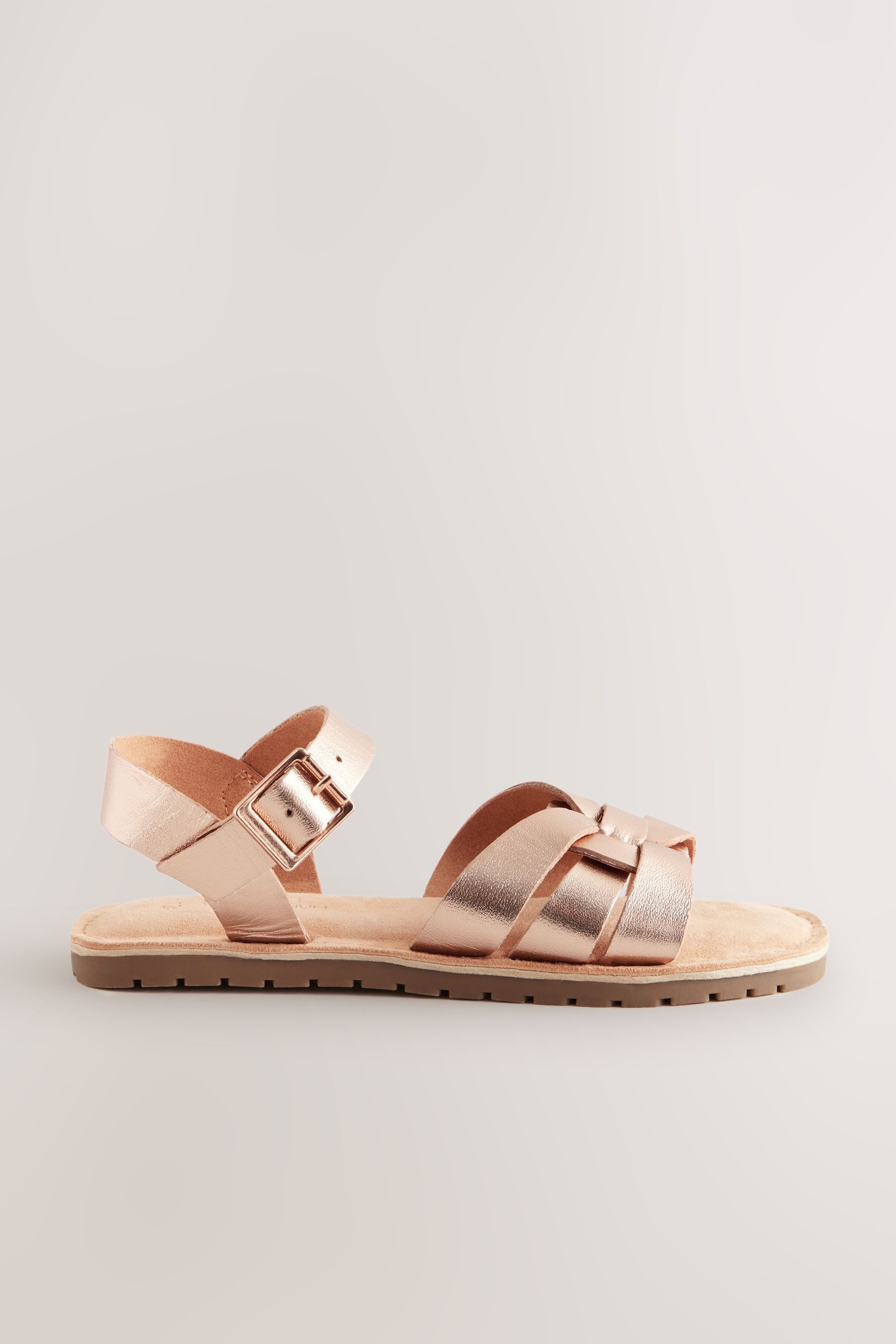 Next Sandalen aus gewebtem Leder Sandale