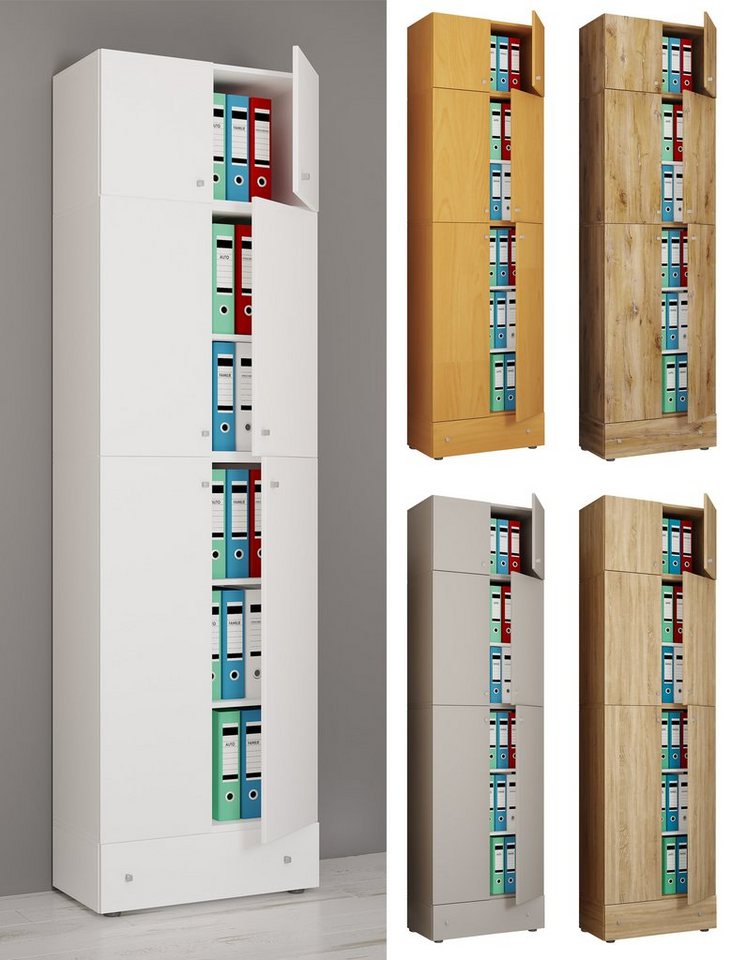 VCM Aktenschrank XXL Büroschrank Aktenschrank Schrank Lona 5fach AS (1-St)