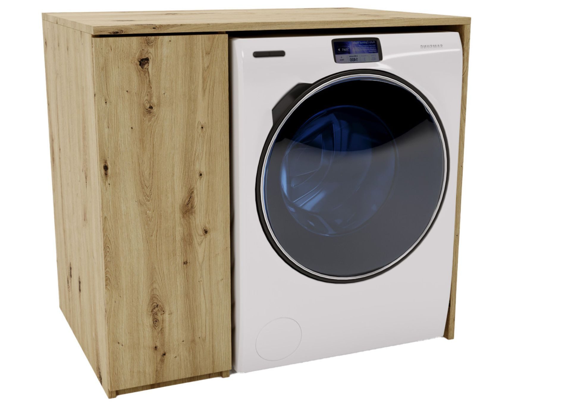Raumhirsch Furniture Waschmaschinenumbauschrank RAUMHIRSCH mit Stauraum günstig online kaufen