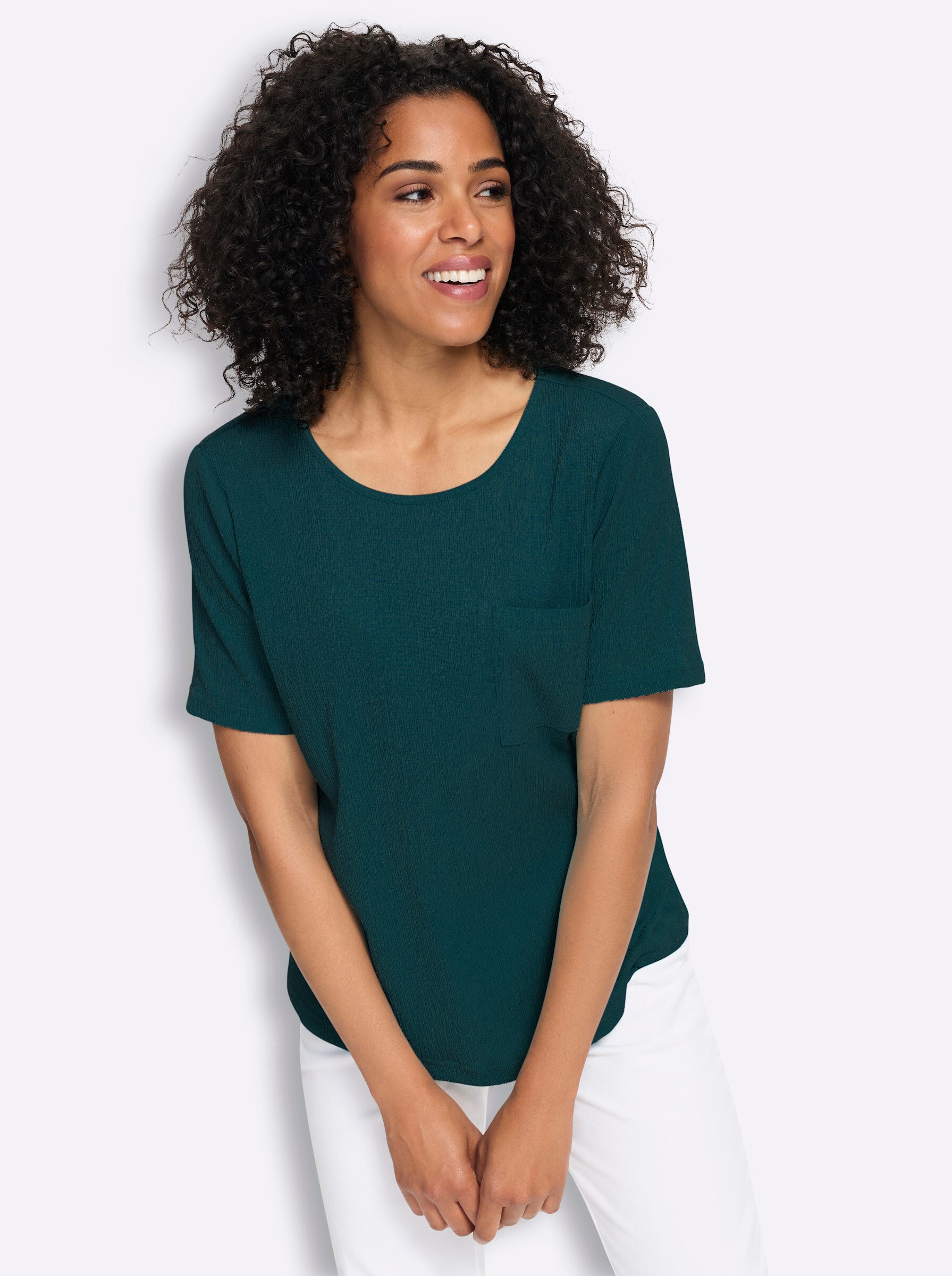 Sieh an! T-Shirt Kurzarm-Shirt Kurzarm