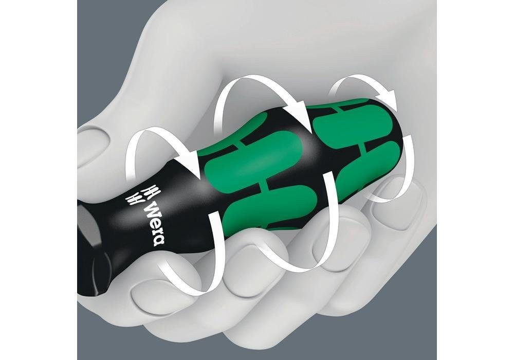 Wera Steckschlüssel Schlauchklemmenschraubendreher 391 Außen-6-kant SW6mm Klingen-L.167mm biegsam rund mehrkomponentig