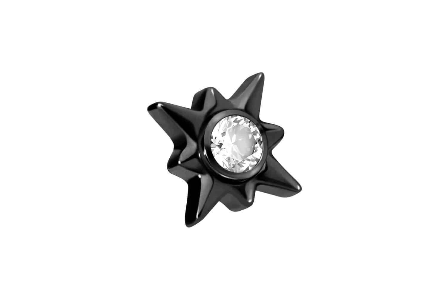 PIERCINGLINE Piercing-Set Titan Schraubaufsatz mit Außengewinde günstig online kaufen