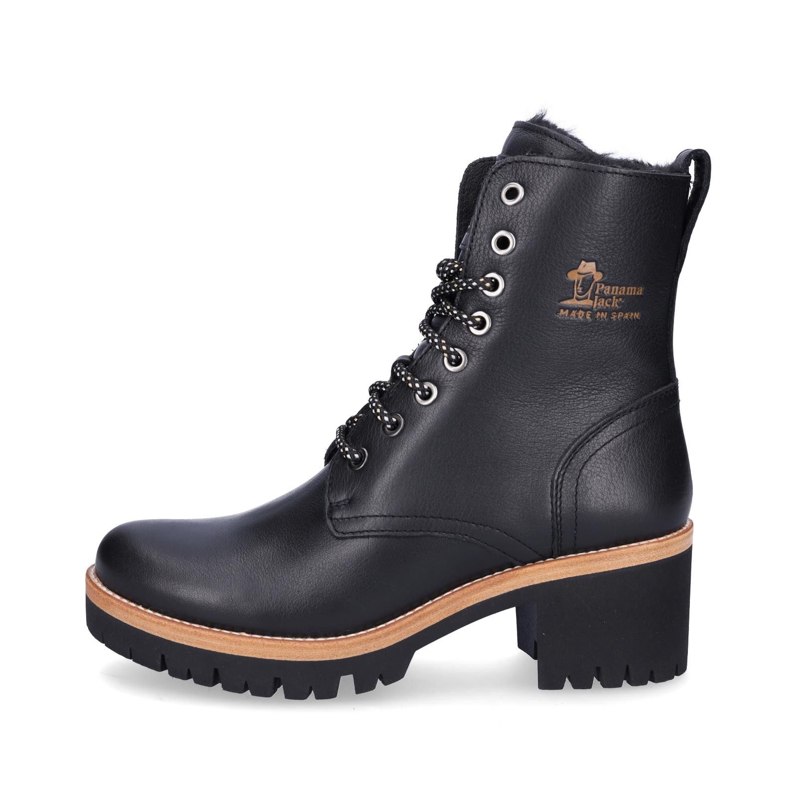 Panama Jack Panama Jack Damen Schnürstiefelette schwarz Stiefelette