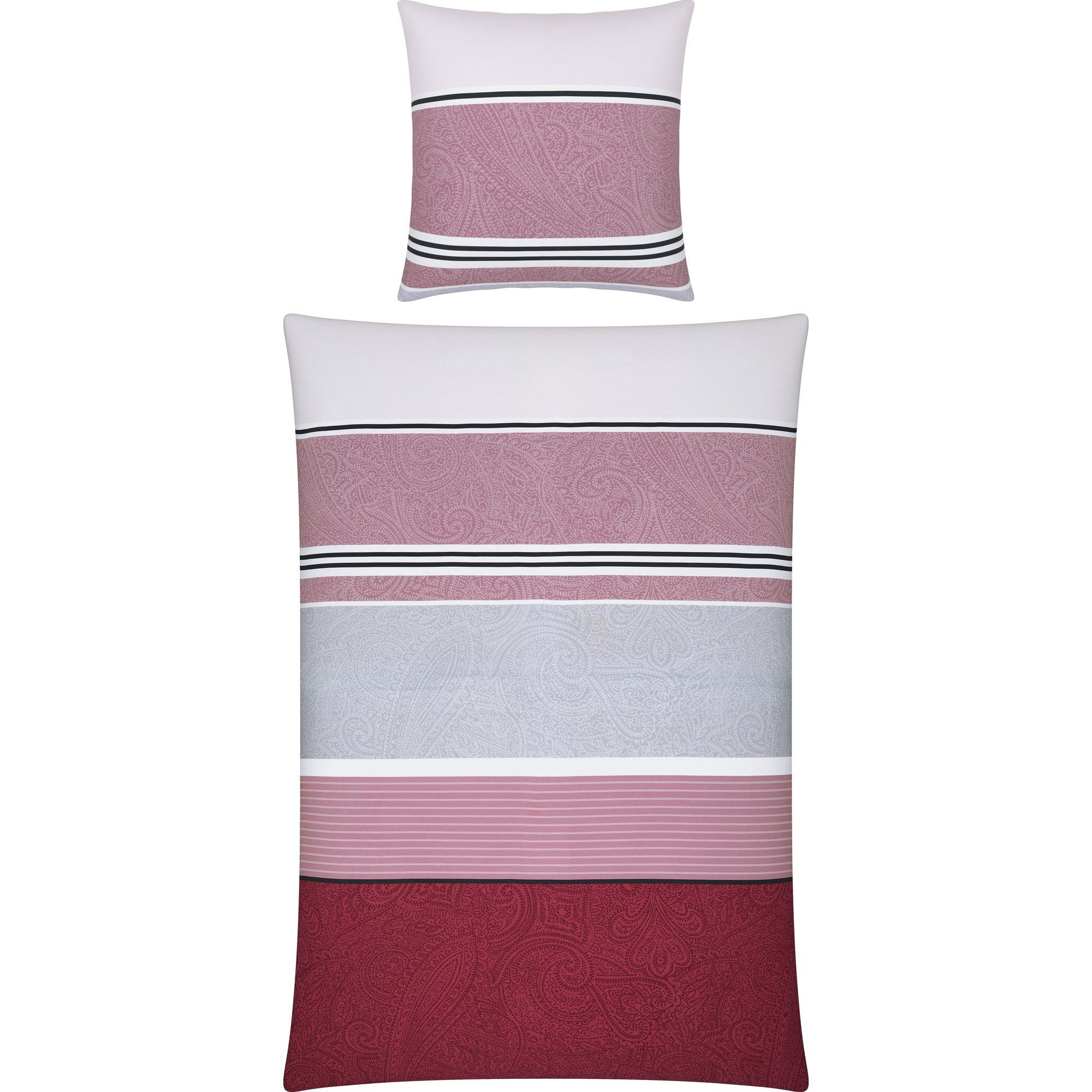 Erwin Müller Bettwäsche Bettwäsche, Jersey, Winter-Jersey Streifen günstig online kaufen