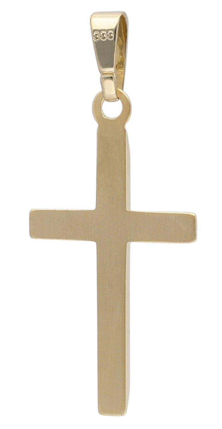 trendor Kette mit Anhänger Kreuz-Anhänger Gold günstig online kaufen