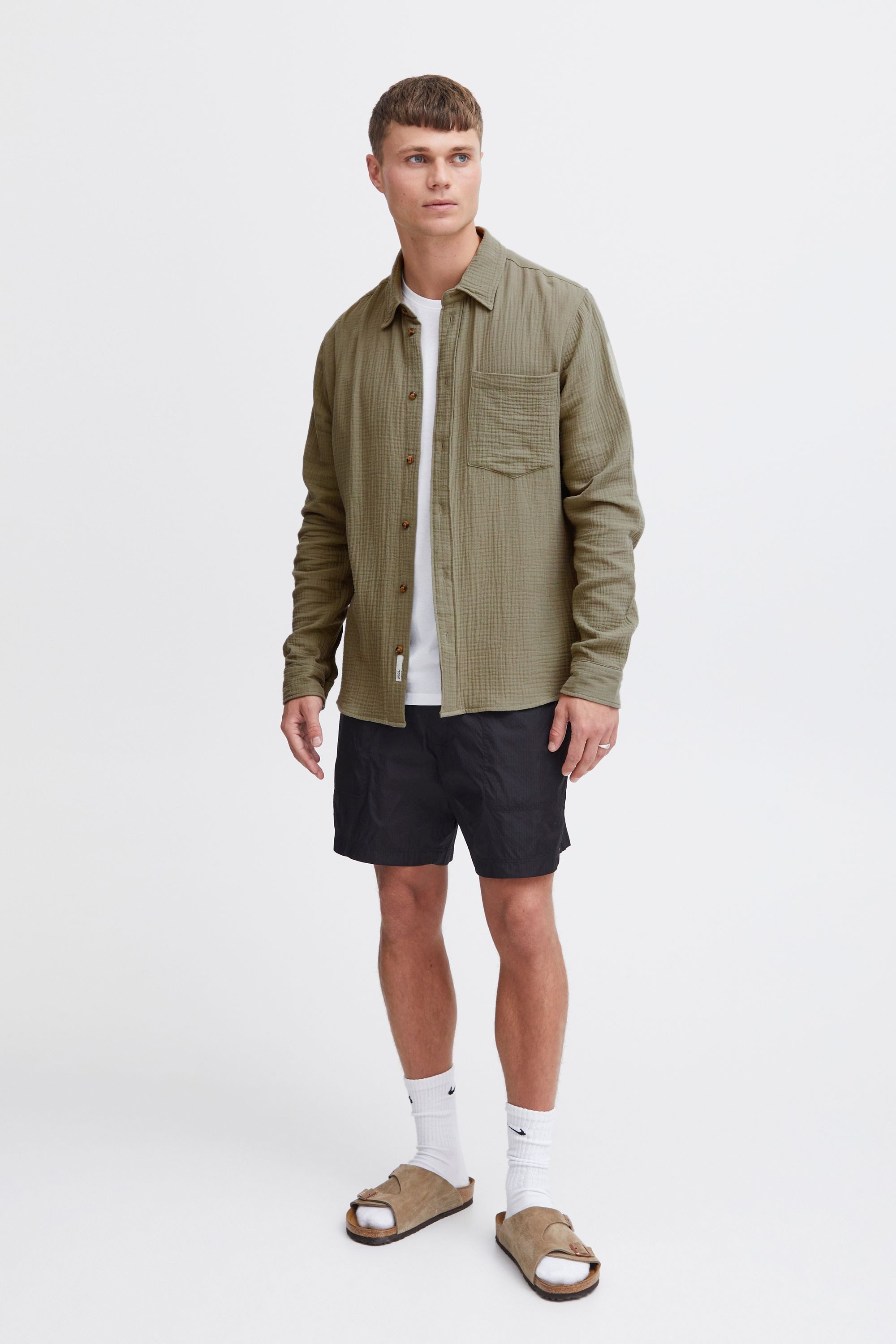 !Solid Langarmhemd SDIain LS sommerliches Langarmhemd günstig online kaufen