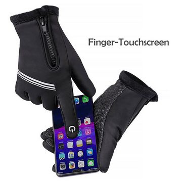 MidGard Fahrradhandschuhe warme, vielseitige Handschuhe mit Touchscreen Funktion, winddicht