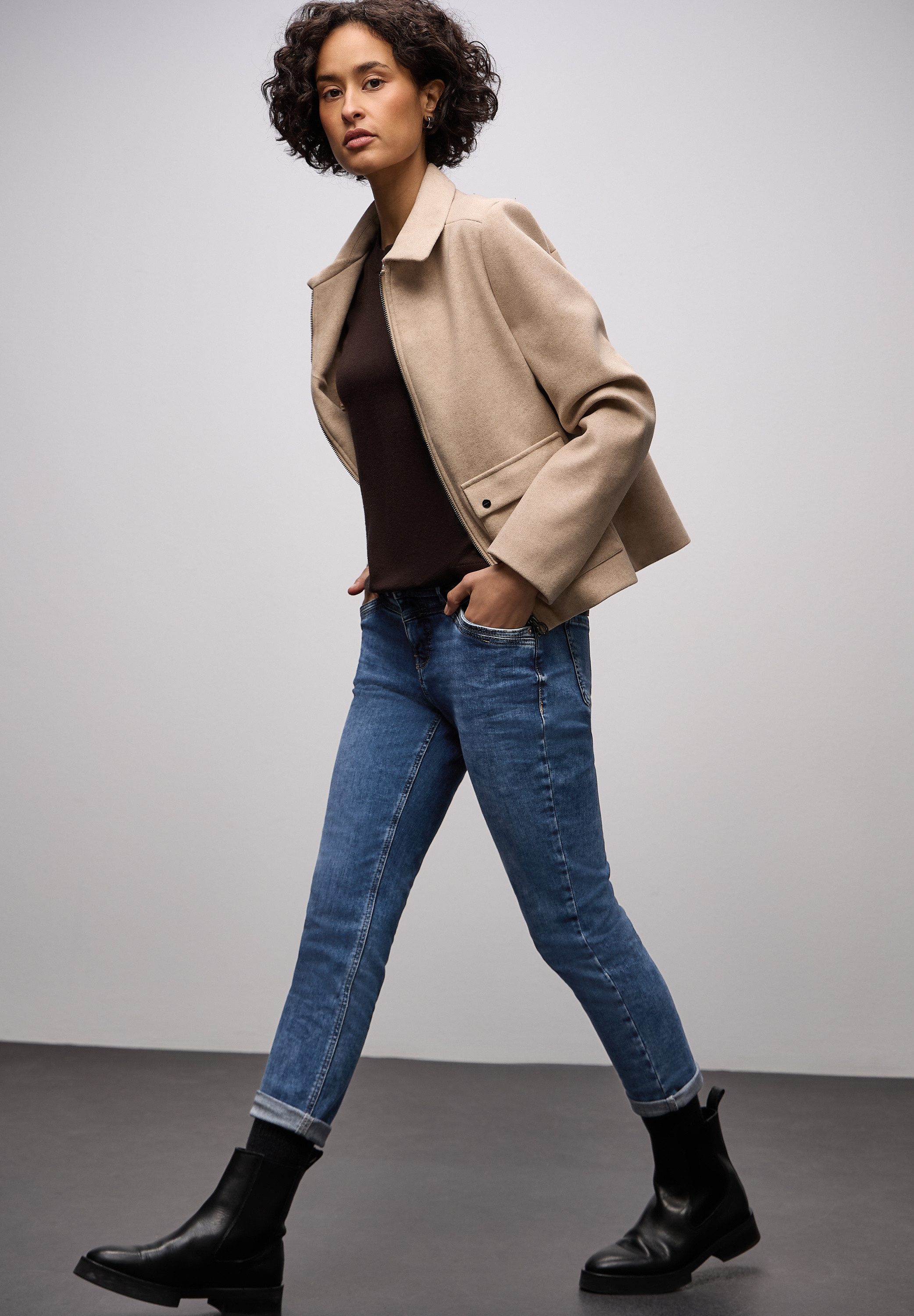 STREET ONE Loose-fit-Jeans 5-Pocket-Style – Bild 3 von 5