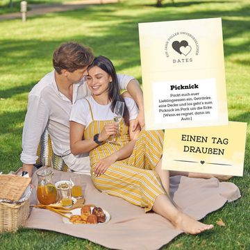 Timando Spiel, Date Ideen für Paare Zweisamkeit Box mit 52 Date Karten für 1 Jahr, Jahrestag Geschenk