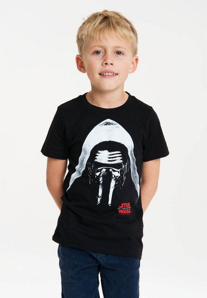 LOGOSHIRT T-Shirt Star Wars - Kylo Ren mit coolem Star Wars-Motiv