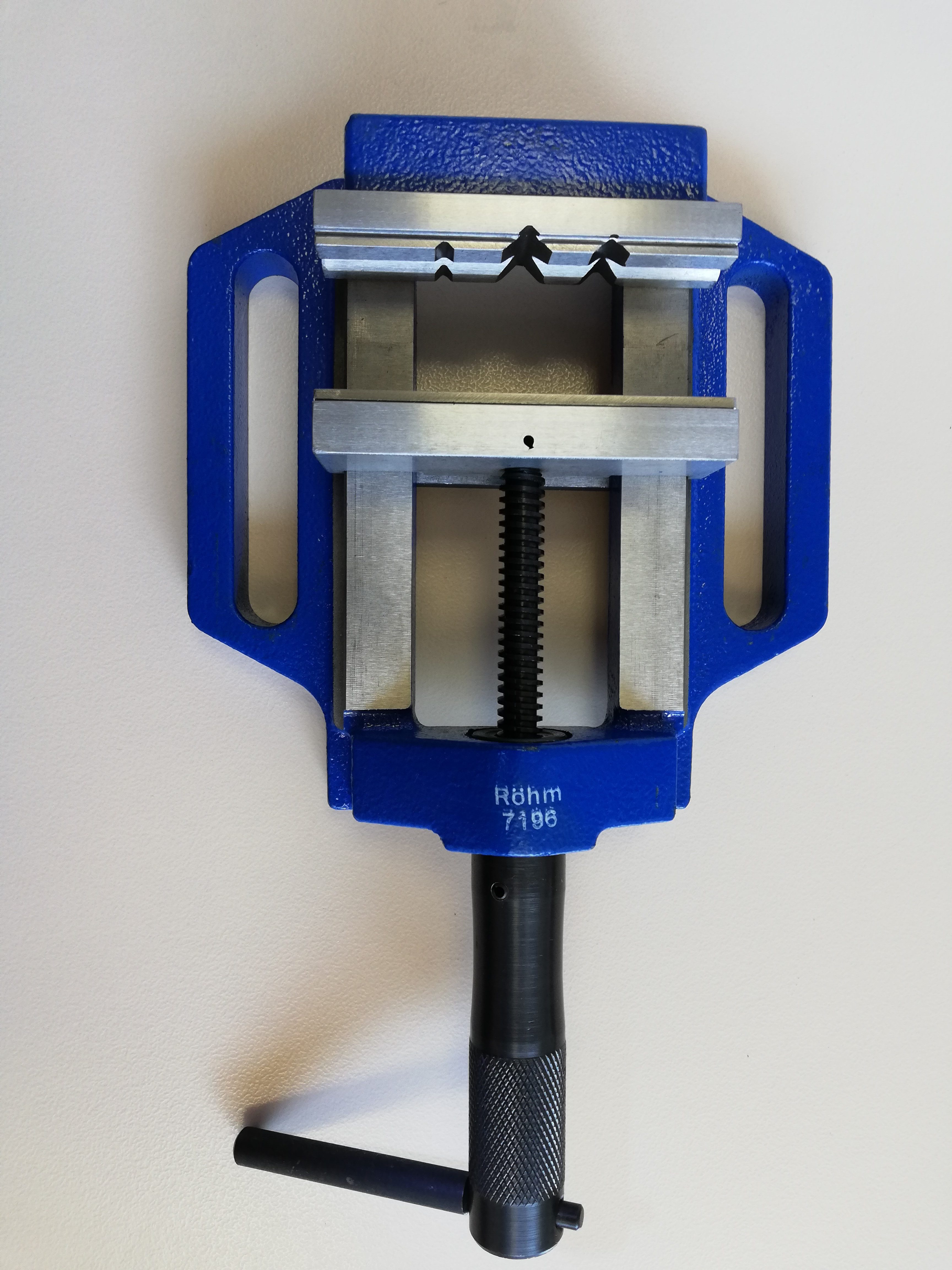 Röhm Schraubstock Röhm 7196 Bohrmaschinen Schraubstock BSH, Größe 3, Backenbreite 100 mm