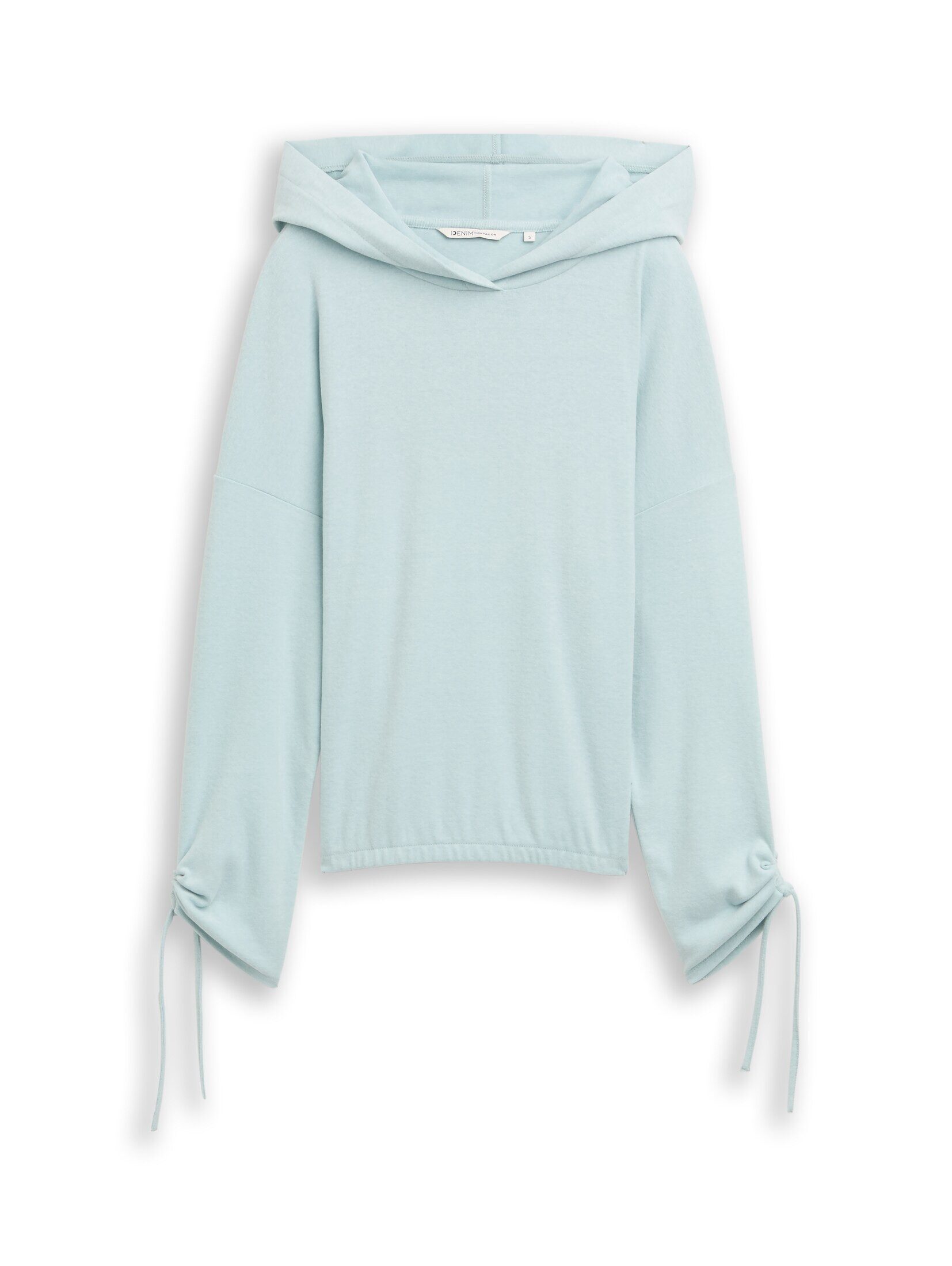 TOM TAILOR Denim Langarmshirt T-Shirt Loose Fit Langarmshirt mit Kapuze günstig online kaufen