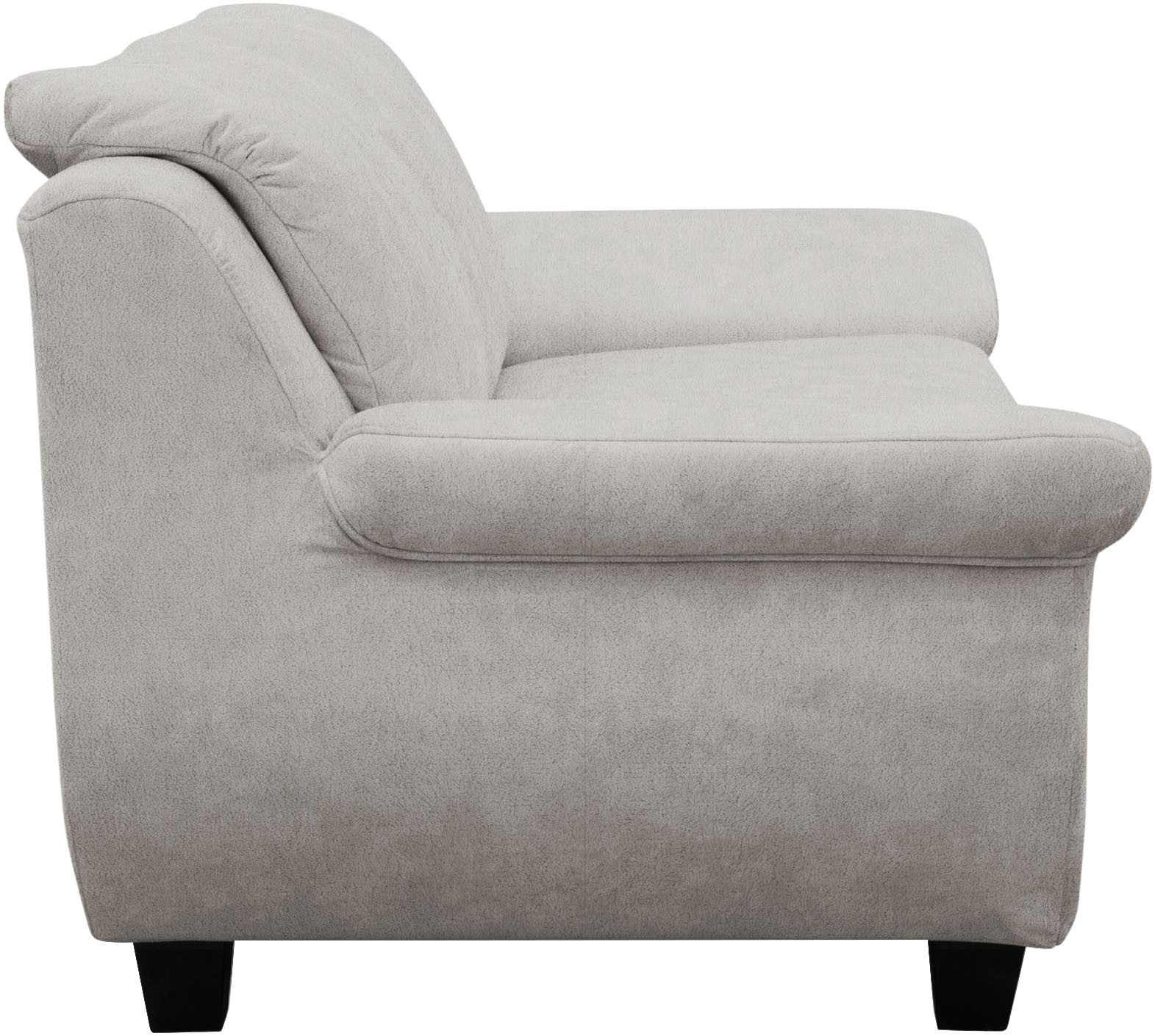 OTTO home 2-Sitzer Sillkeborg 161 cm, formschönes Sofa mit dunklen Füßen, aus pflegeleichtem, weichem Luxus-Microfaser – Bild 5 von 5
